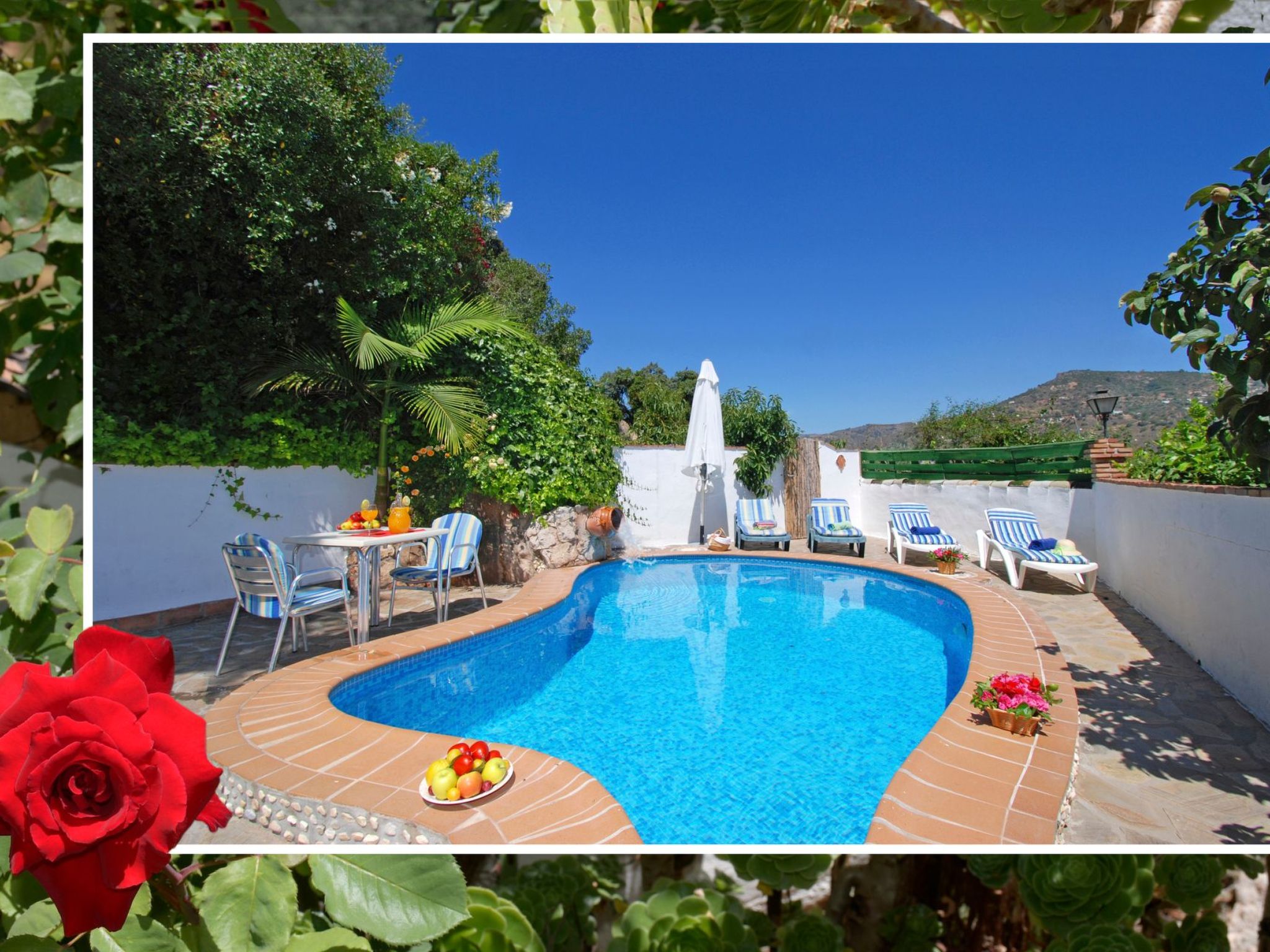 Schönes Landhaus mit Pool, Klimaanlage, Privatsphäre.-Binnen