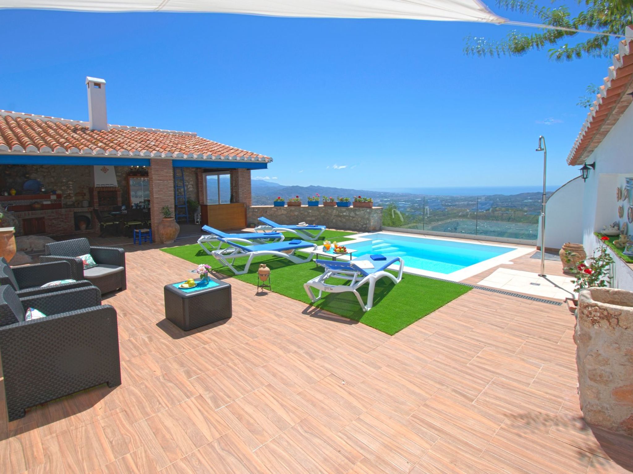 In Comares mit Offenem Kamin-Binnen