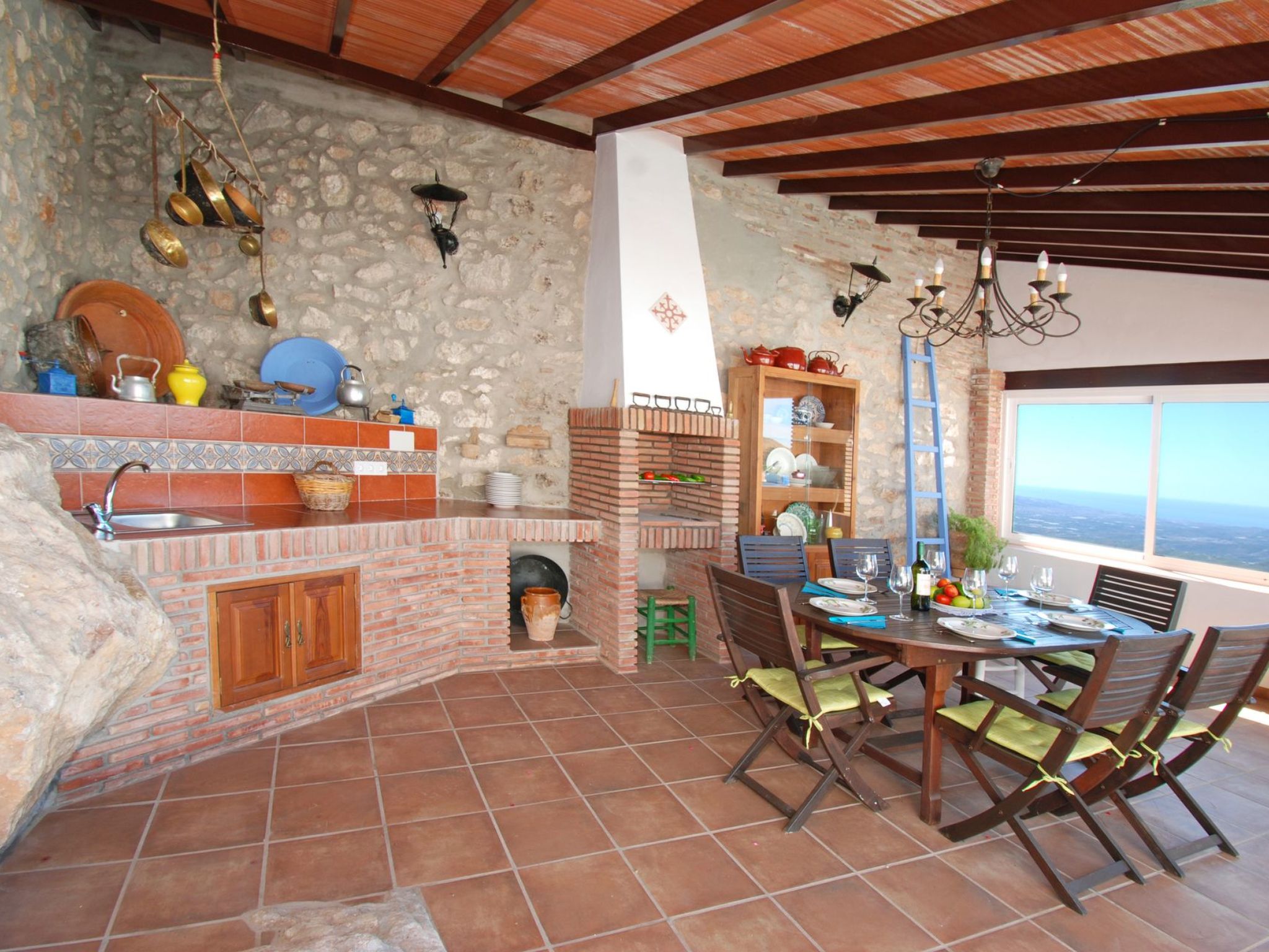 In Comares mit Offenem Kamin-Binnen