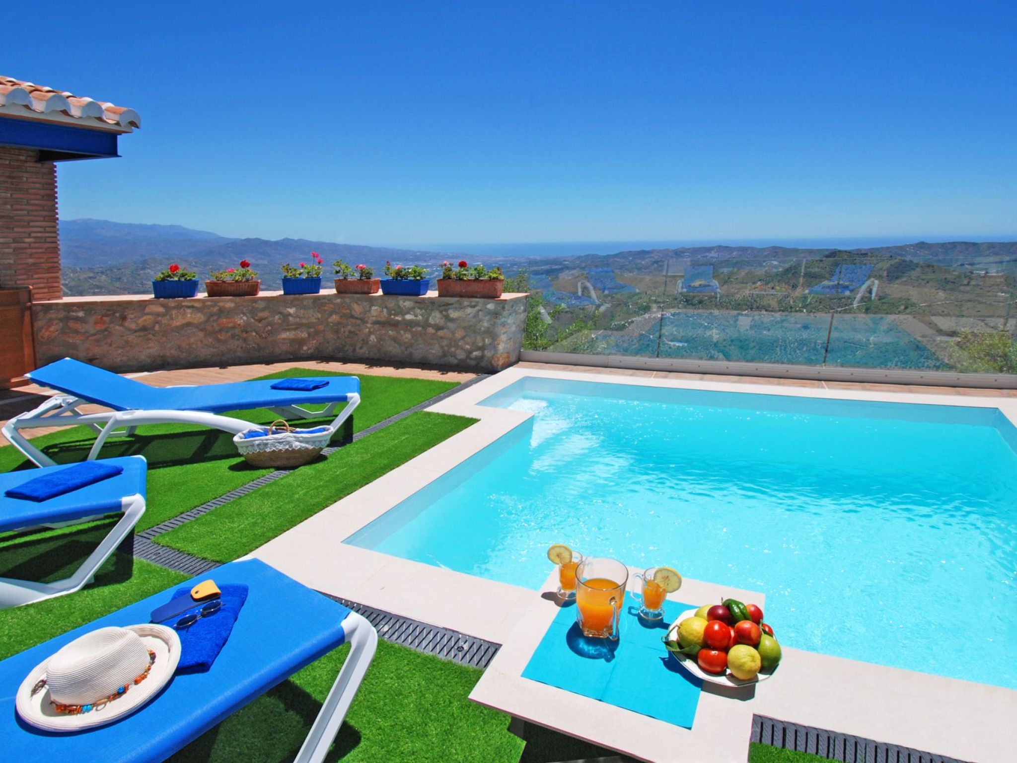 In Comares mit Offenem Kamin-Binnen