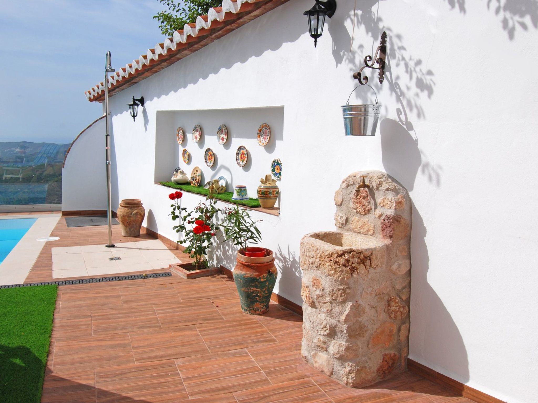 In Comares mit Offenem Kamin-Binnen