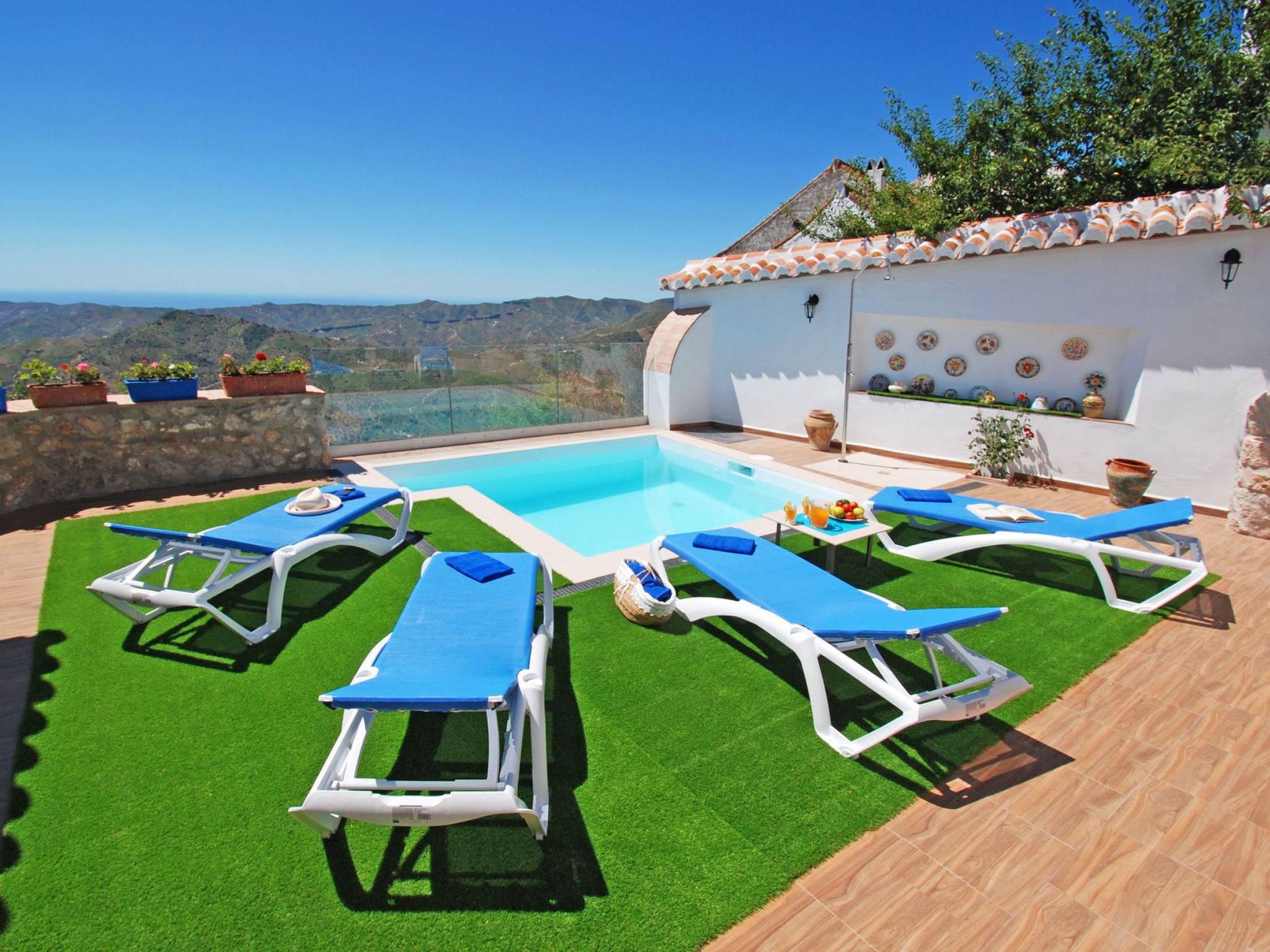 In Comares mit Offenem Kamin-Binnen