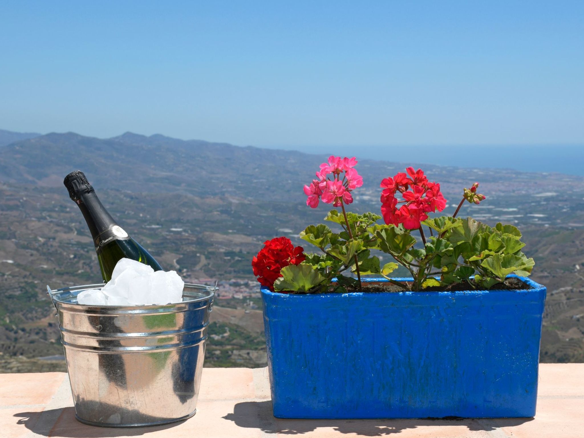 In Comares mit Offenem Kamin-Binnen