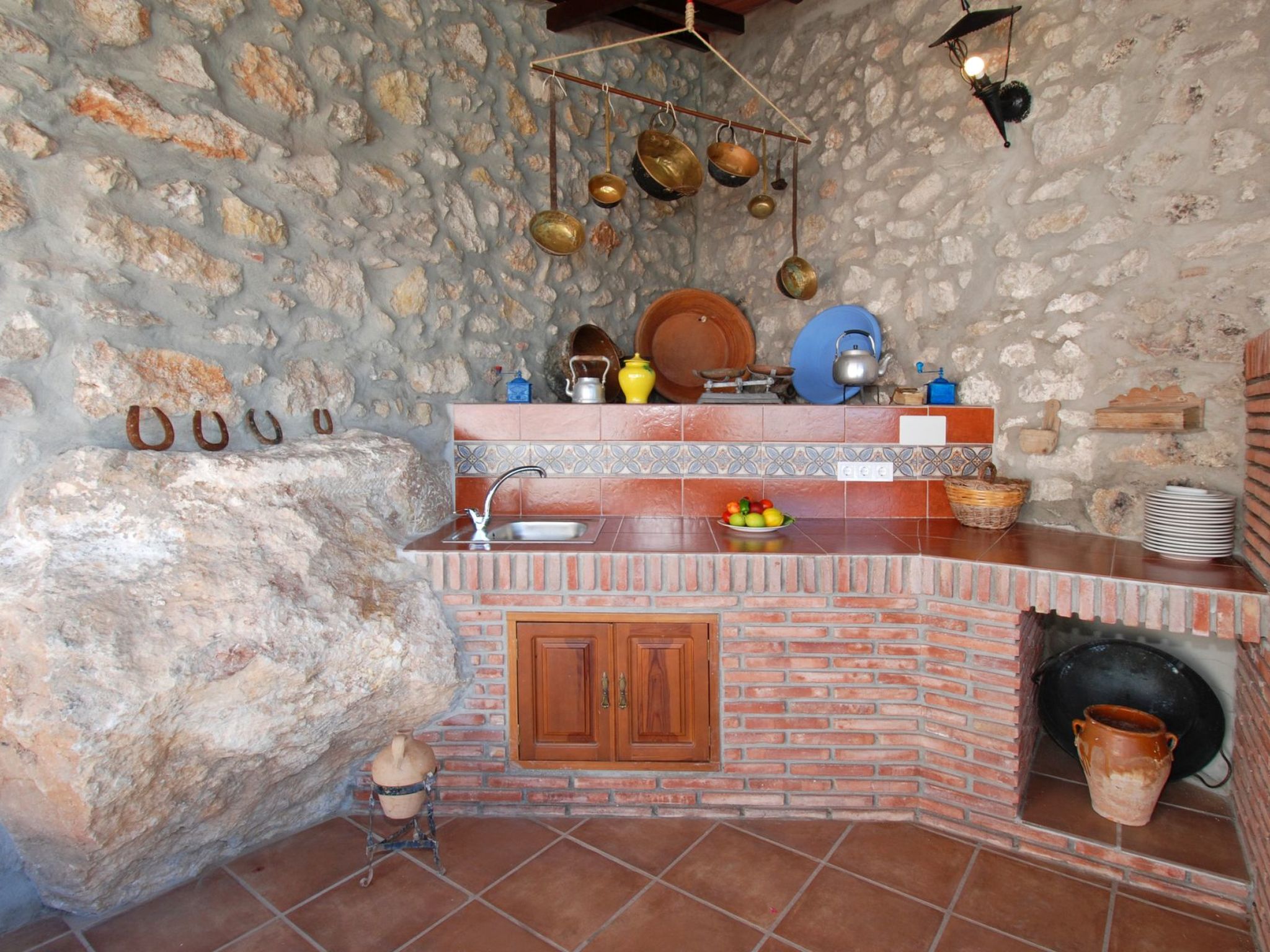 In Comares mit Offenem Kamin-Binnen