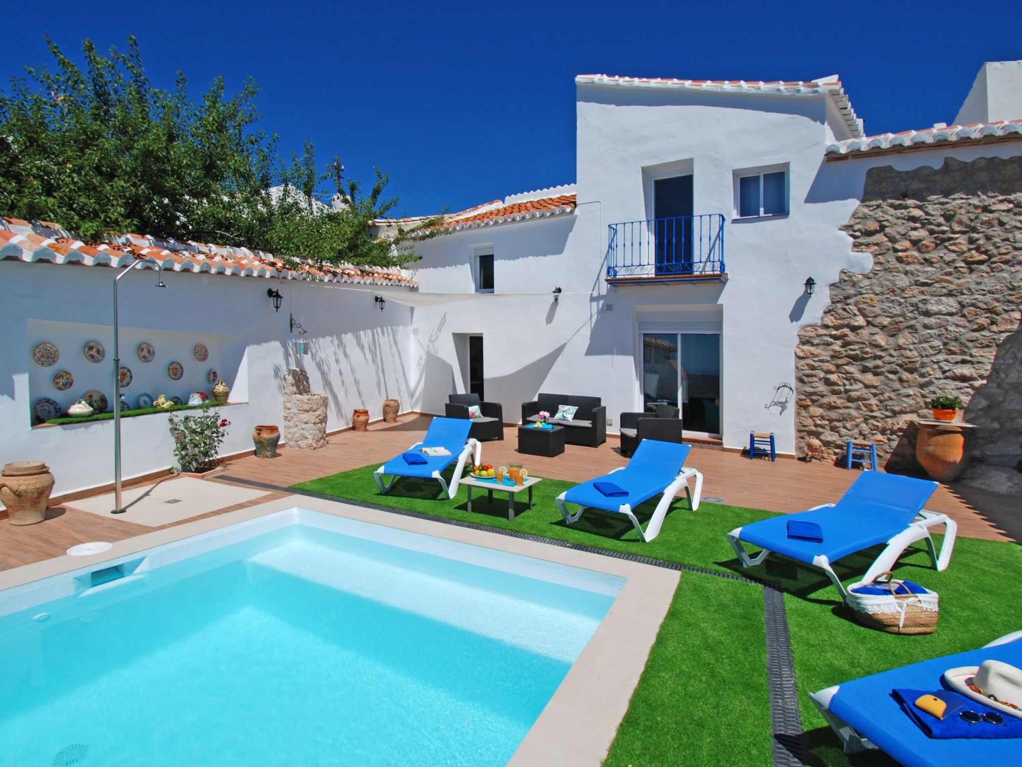 In Comares mit Offenem Kamin-Binnen