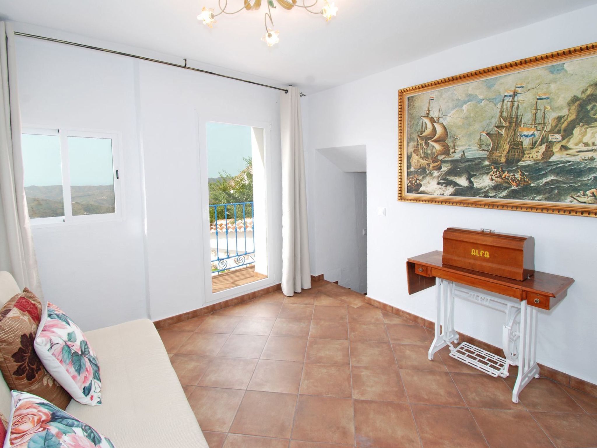 In Comares mit Offenem Kamin-Binnen