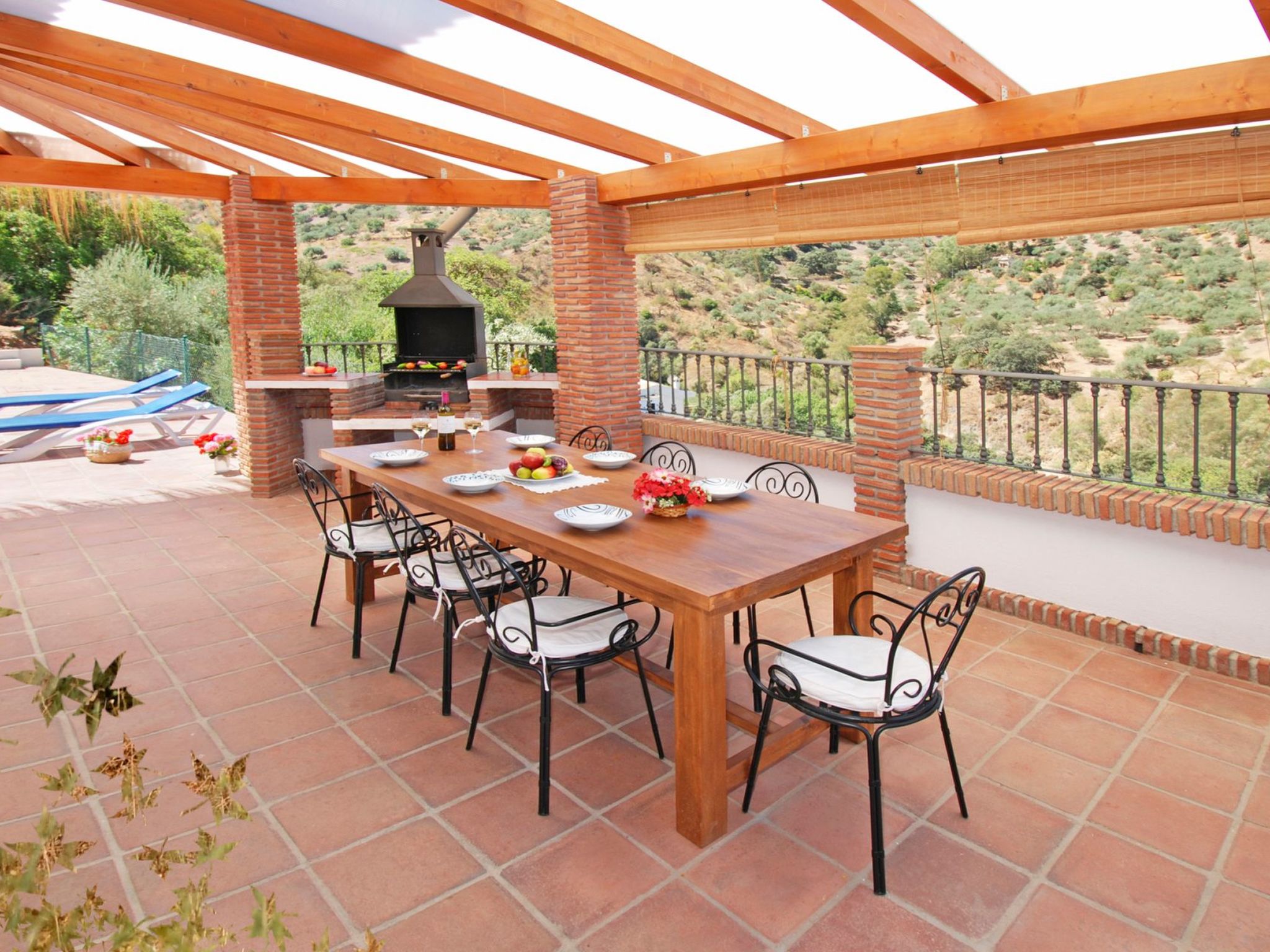 Villa Los Pinos, Beheizter Pool, Wifi, AC, BBQ-Buiten