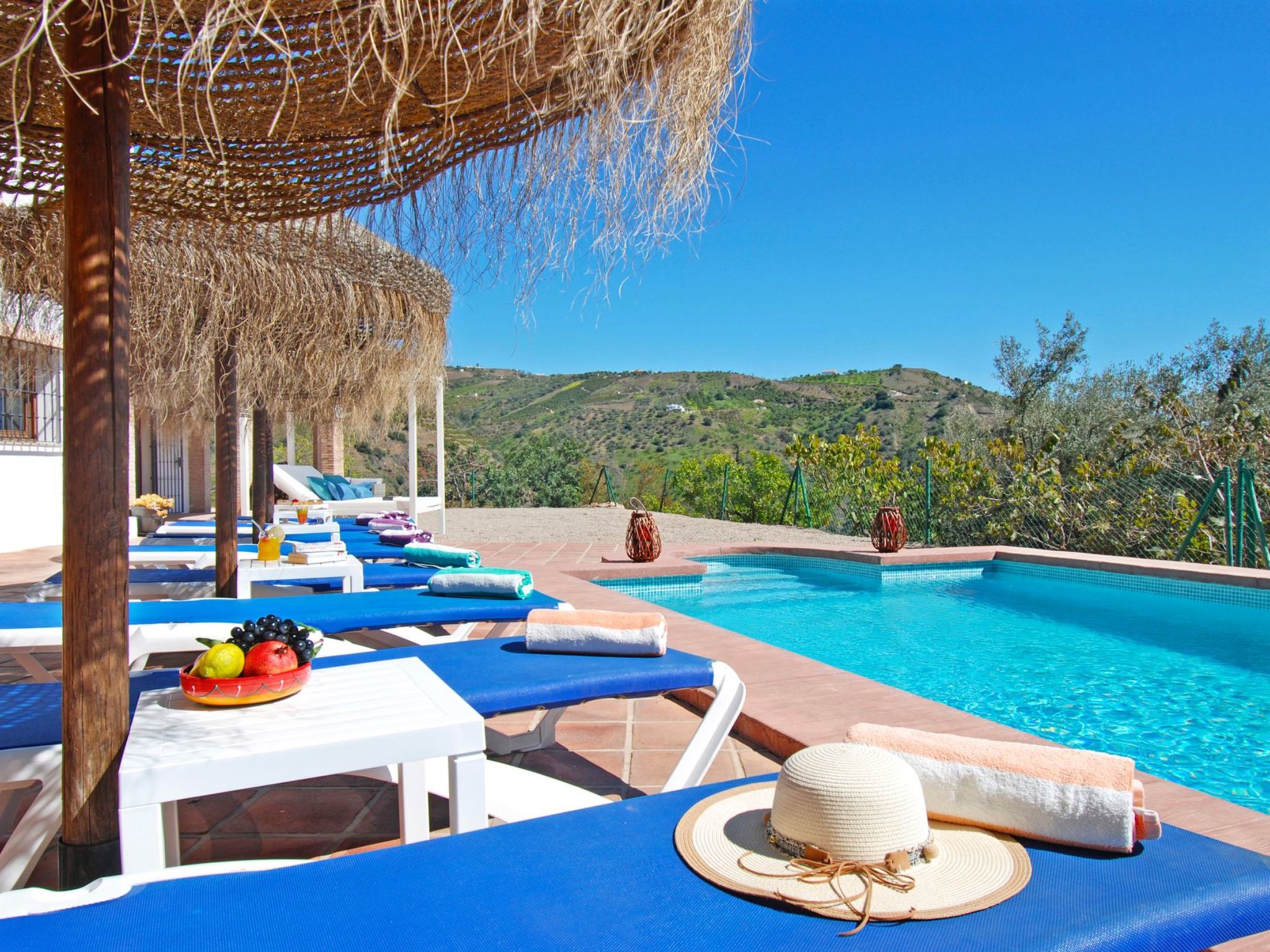 Villa Las Palomeras, Wifi, beheizter Pool, AC.