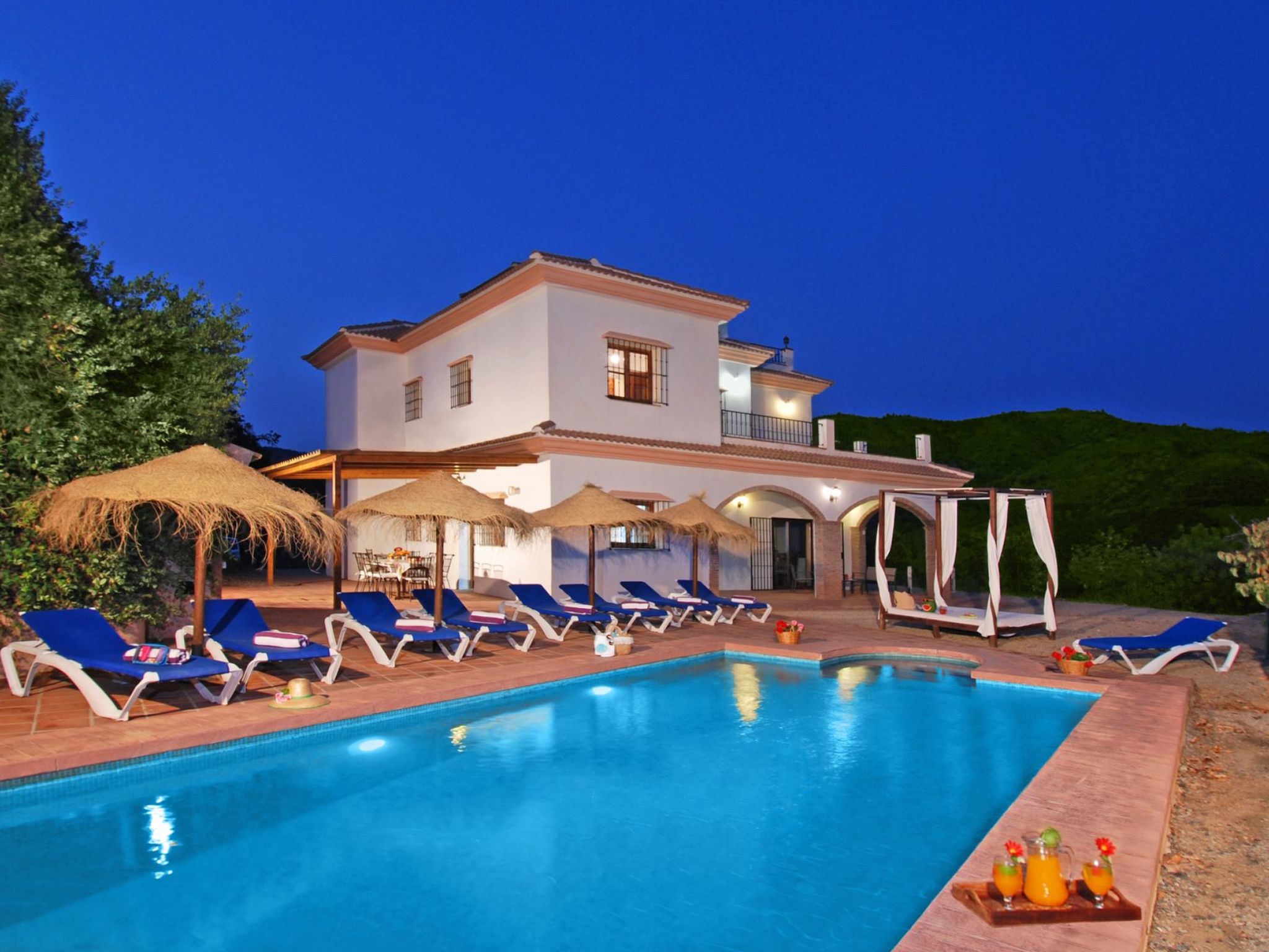 Villa Las Palomeras, Wifi, beheizter Pool, AC.