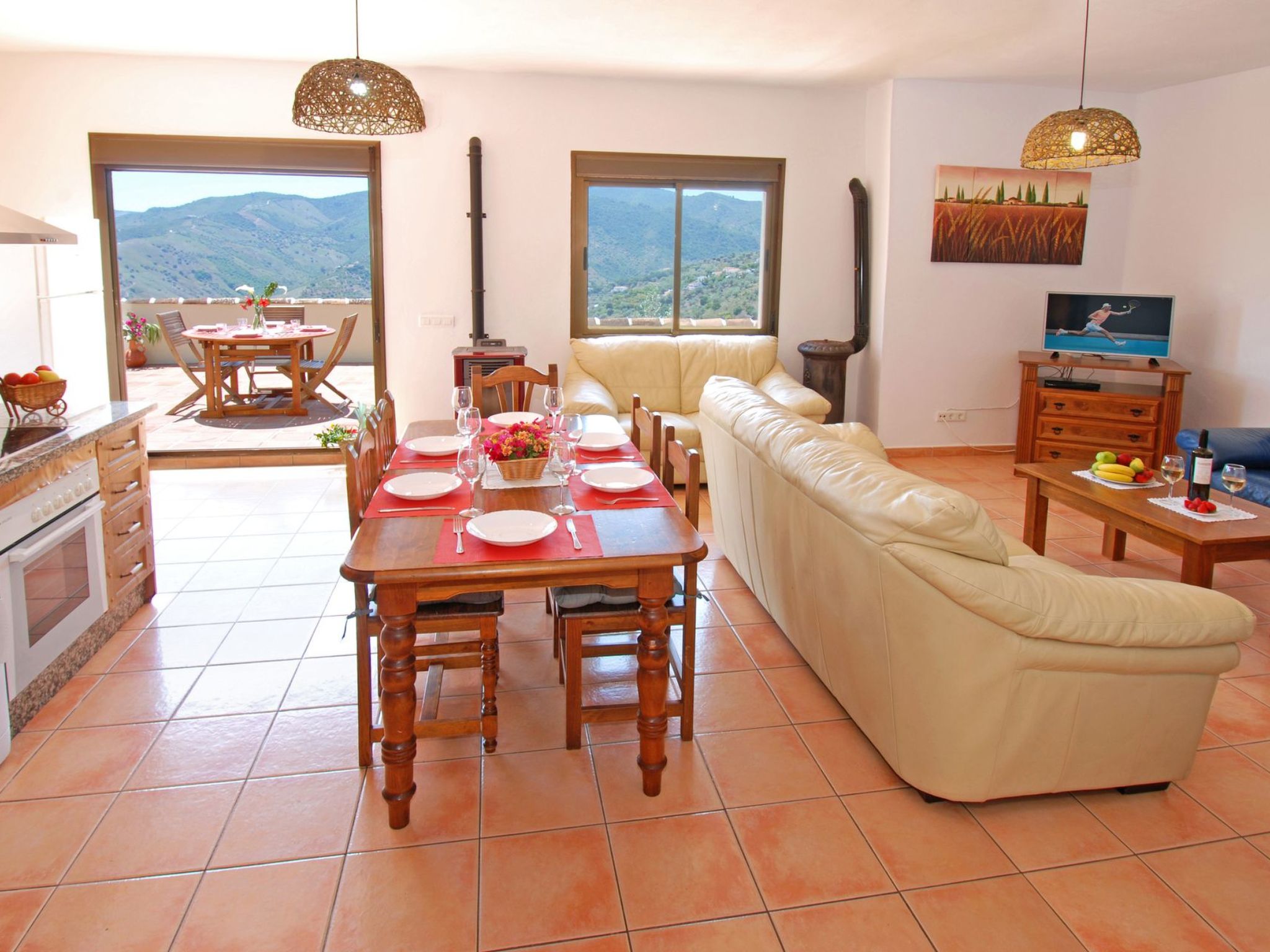 Villa Los Poyatos, beheizter Pool, Wifi, AC,BBQ-Image-tags.info