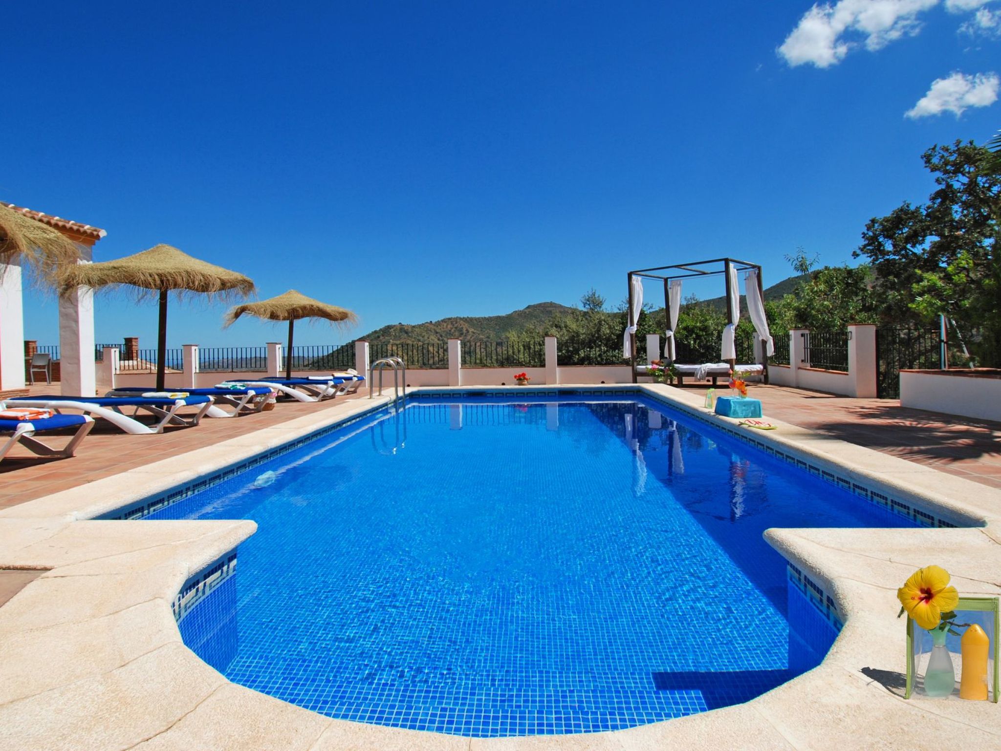 Villa José 1, beheizter Pool, Meerblick.