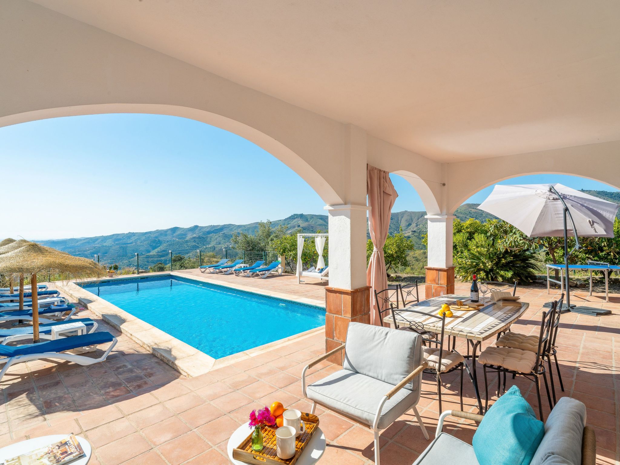 Villa Botin, beheizter Pool, AC, Meerblick