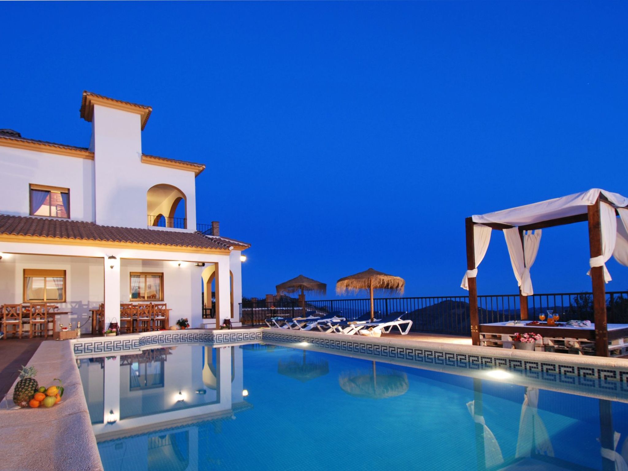 Villa José 2, beheizter Pool, Meerblick.