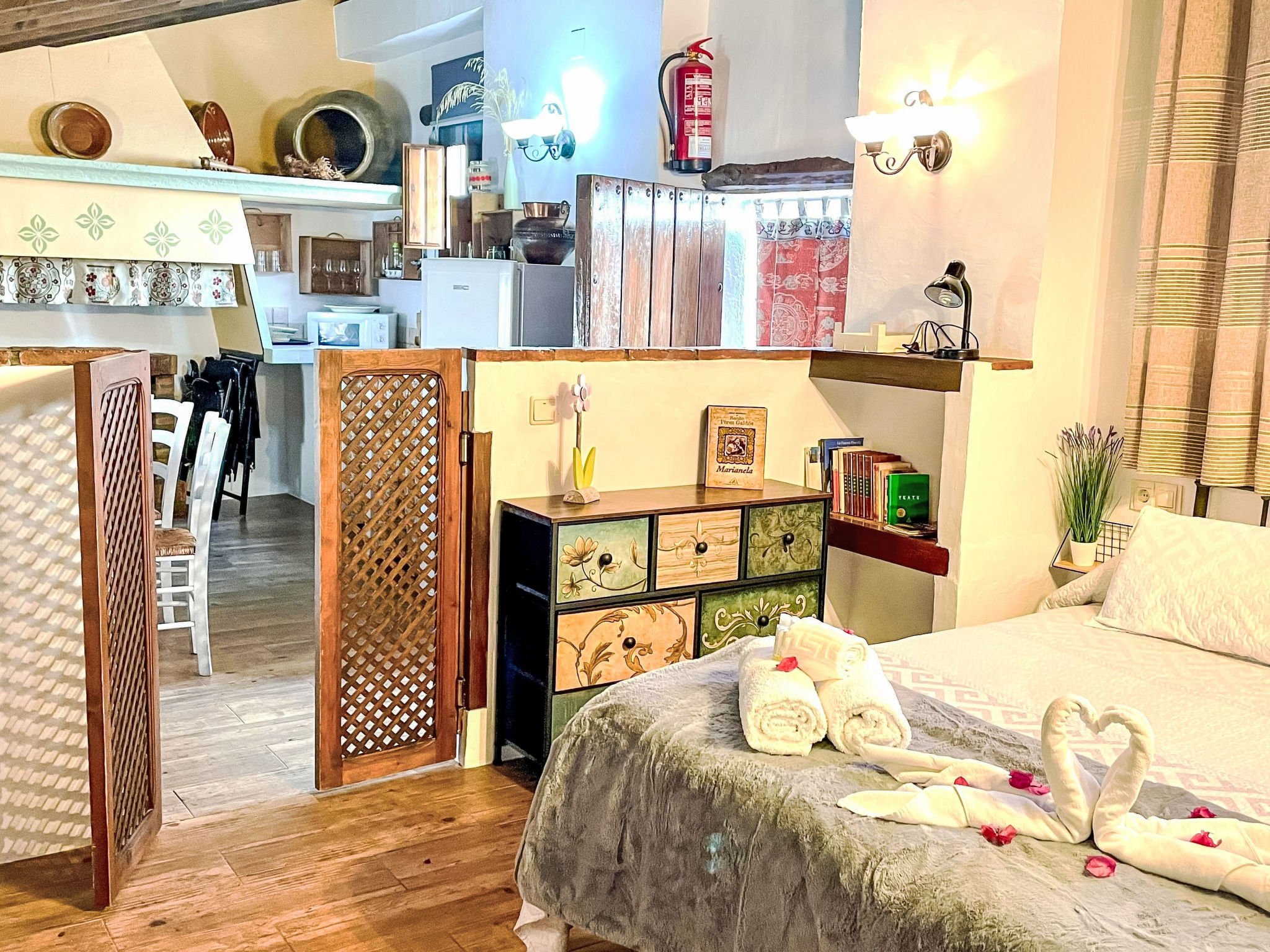Schöne Ferienwohnung in Iznájar mit Garten, Terrasse und Grill