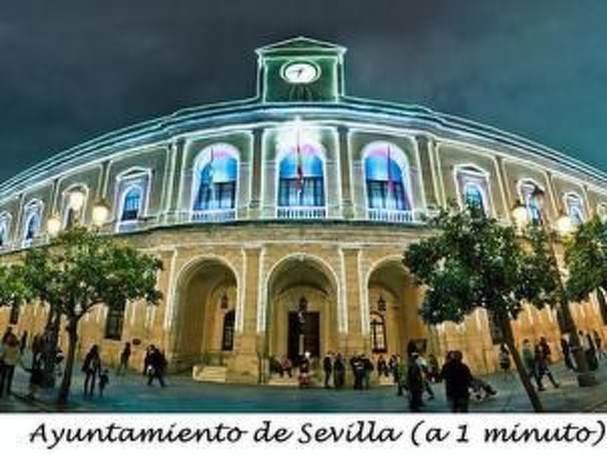 Wohnung mit Terrasse, Nähe Kathedrale von Sevilla-Binnen