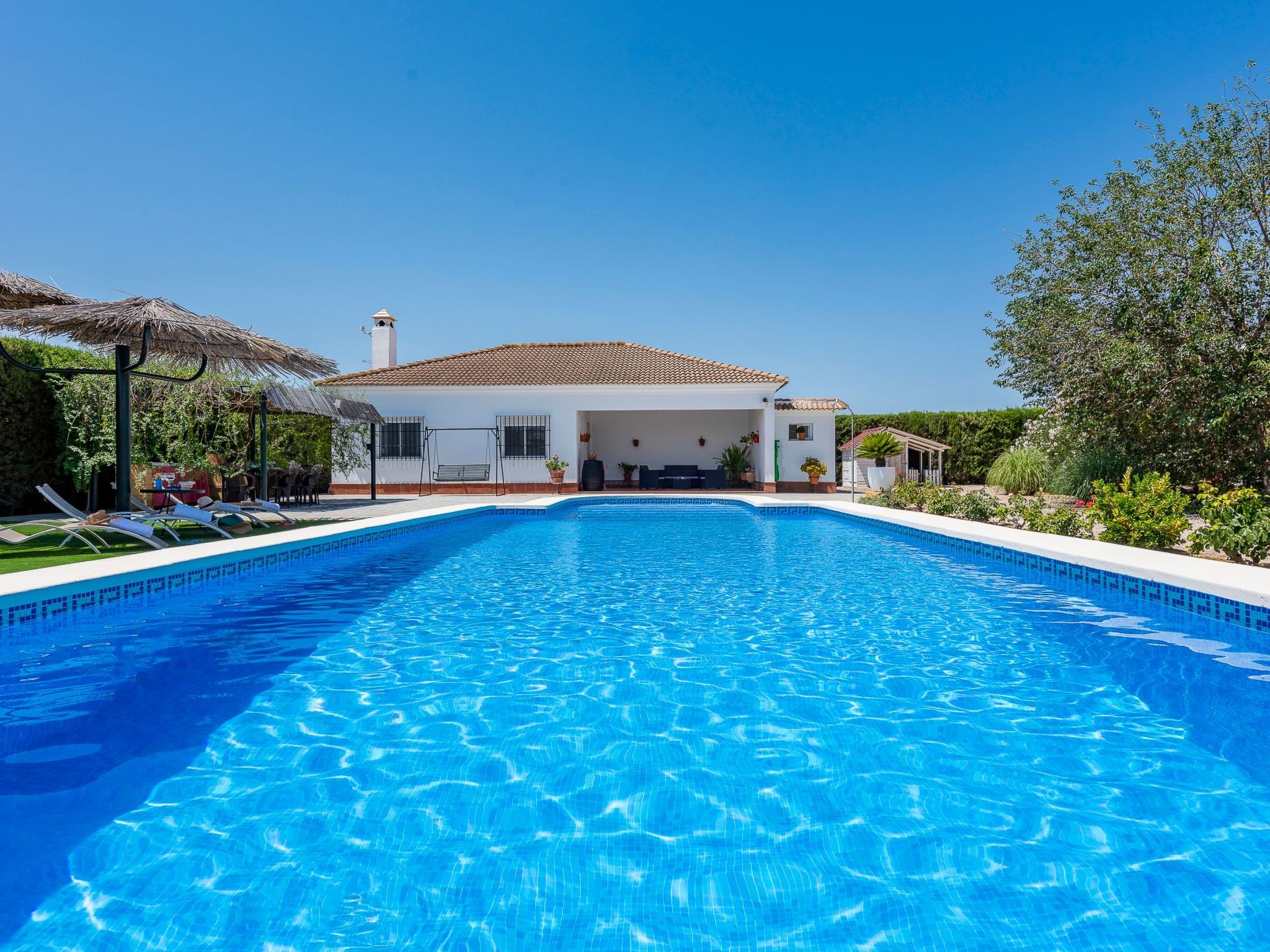 Ferienhaus in Sevilla/La Puebla de Cazalla (Spanien) und 1 Hund erlaubt