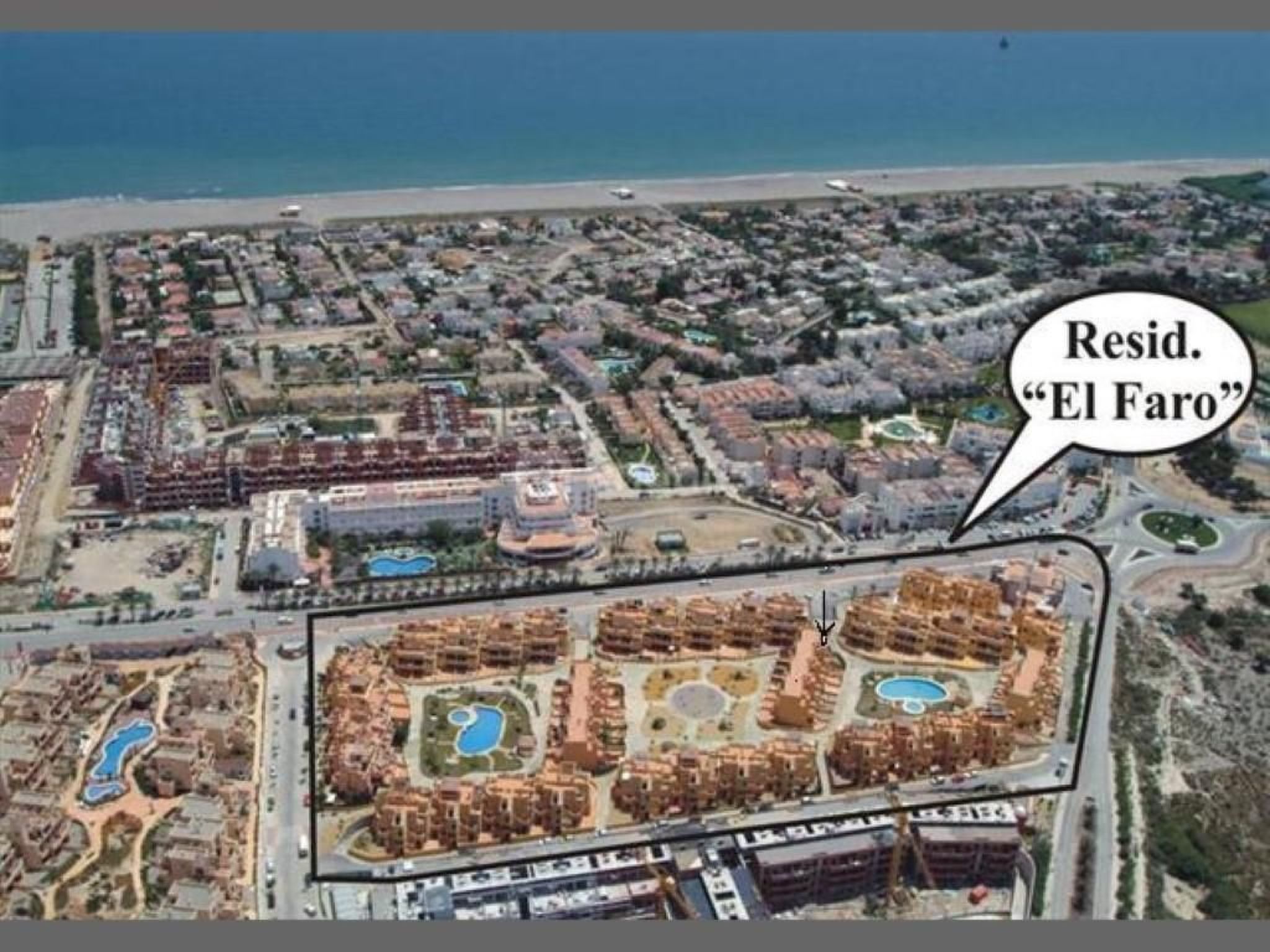 Huis Triplex Puerto Rey, Vera Playa, Almeria, 6p-Binnen