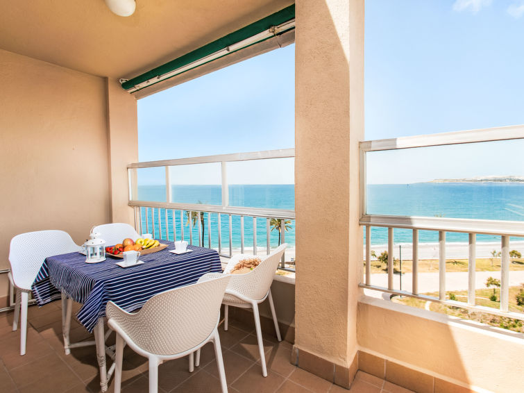 Zeezicht en direct aan zee: Appartement Marina in Salobreña in Salobreña