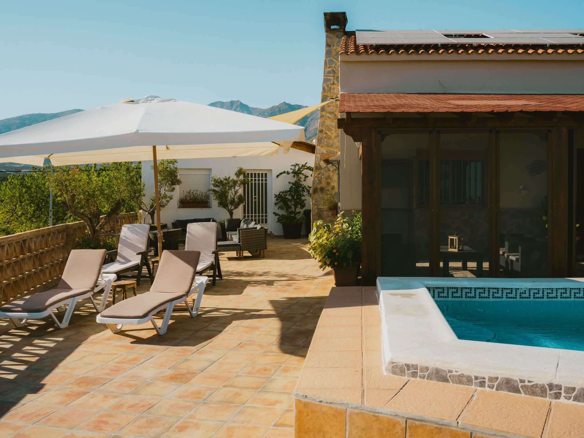 Vakantiehuis met privé zwembad in Salobreña (Spanje) voor 6 personen