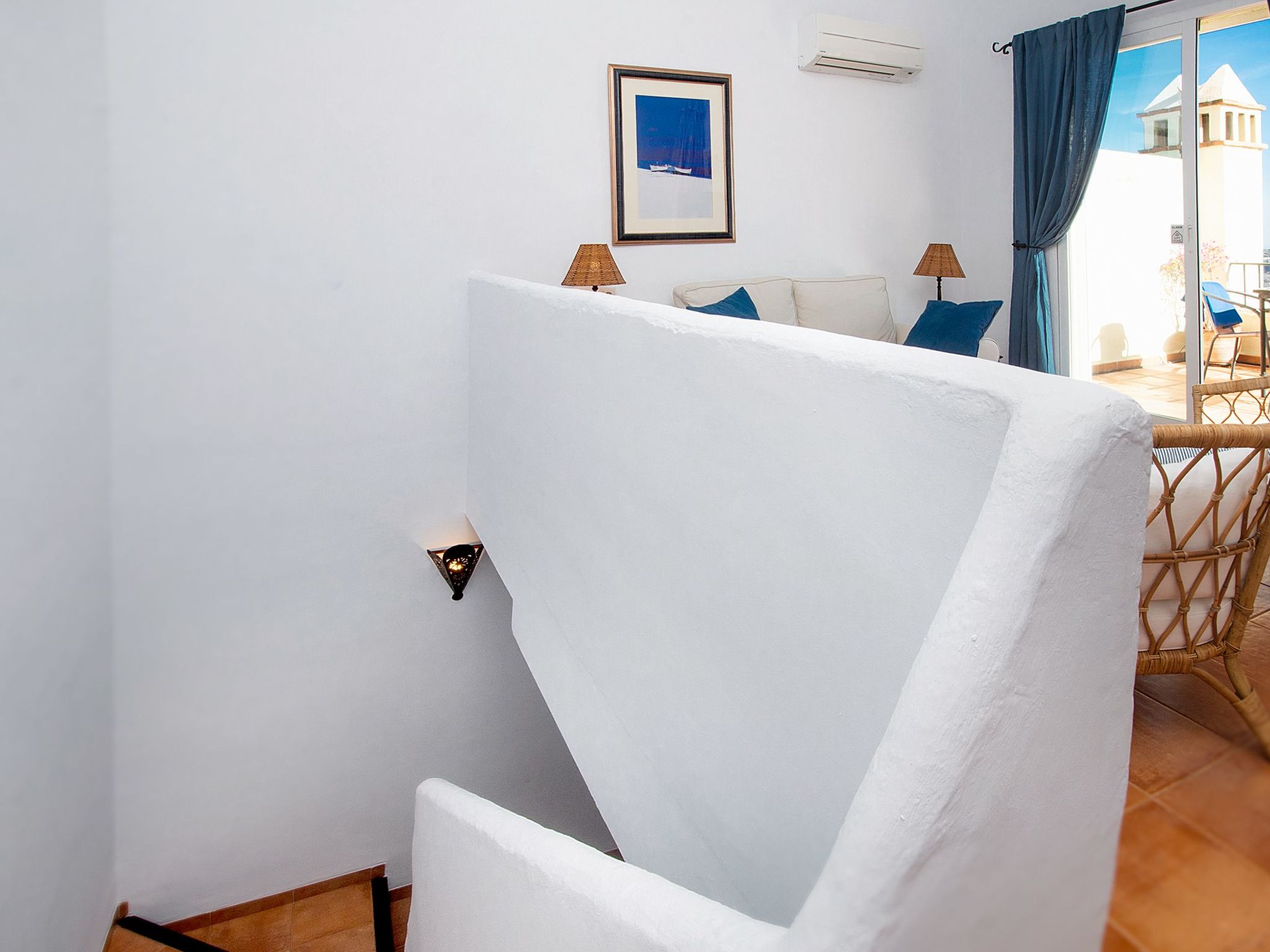 In Almuñécar mit Terrasse und Meerblick-Drinnen