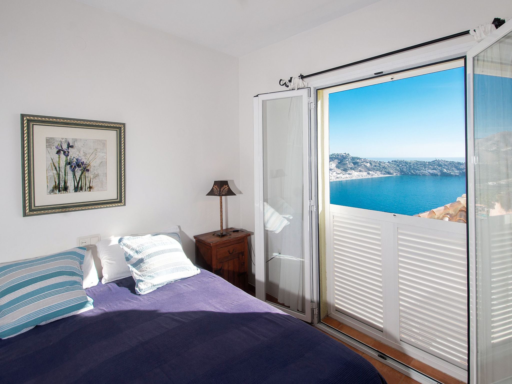 In Almuñécar mit Terrasse und Meerblick-Drinnen