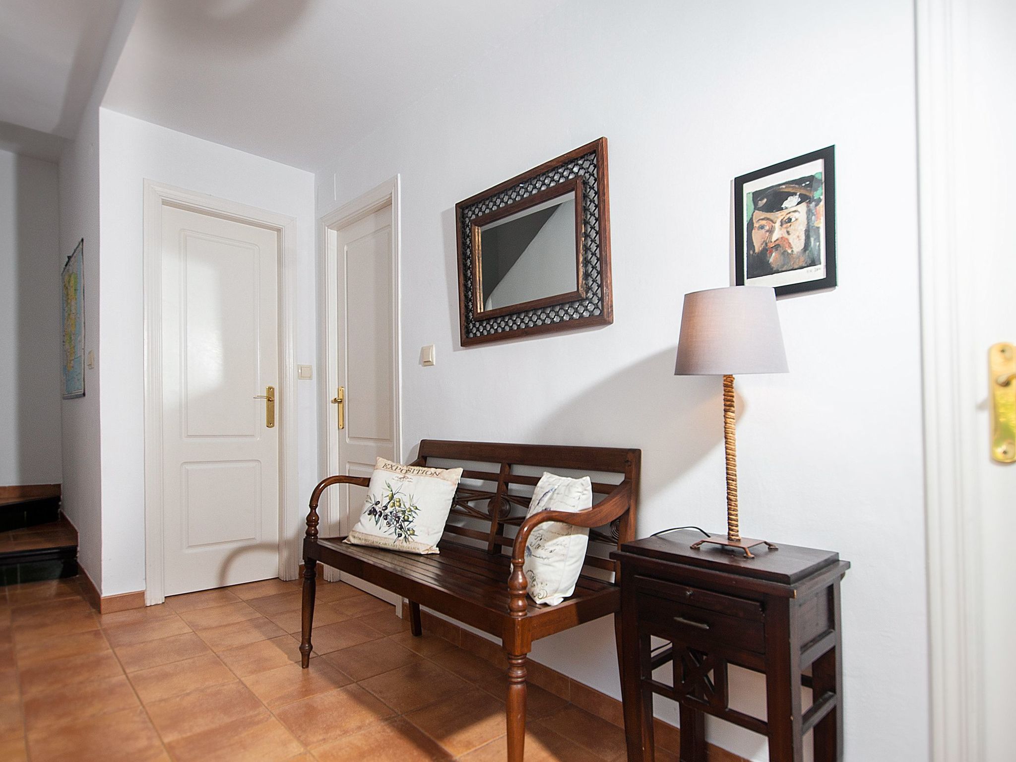 In Almuñécar mit Terrasse und Meerblick-Drinnen