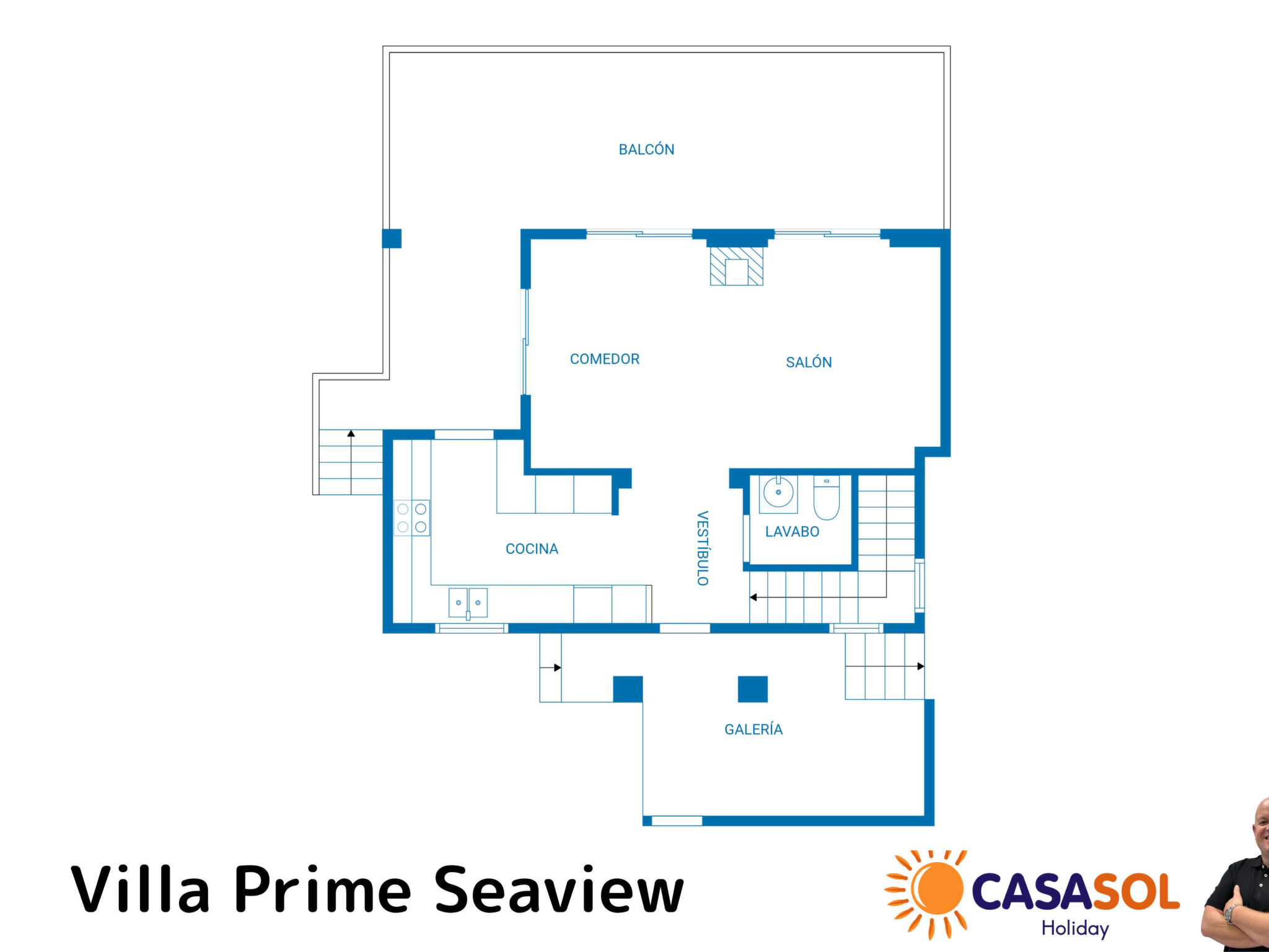 Villa Prime Seaview by Casasol - Dedans