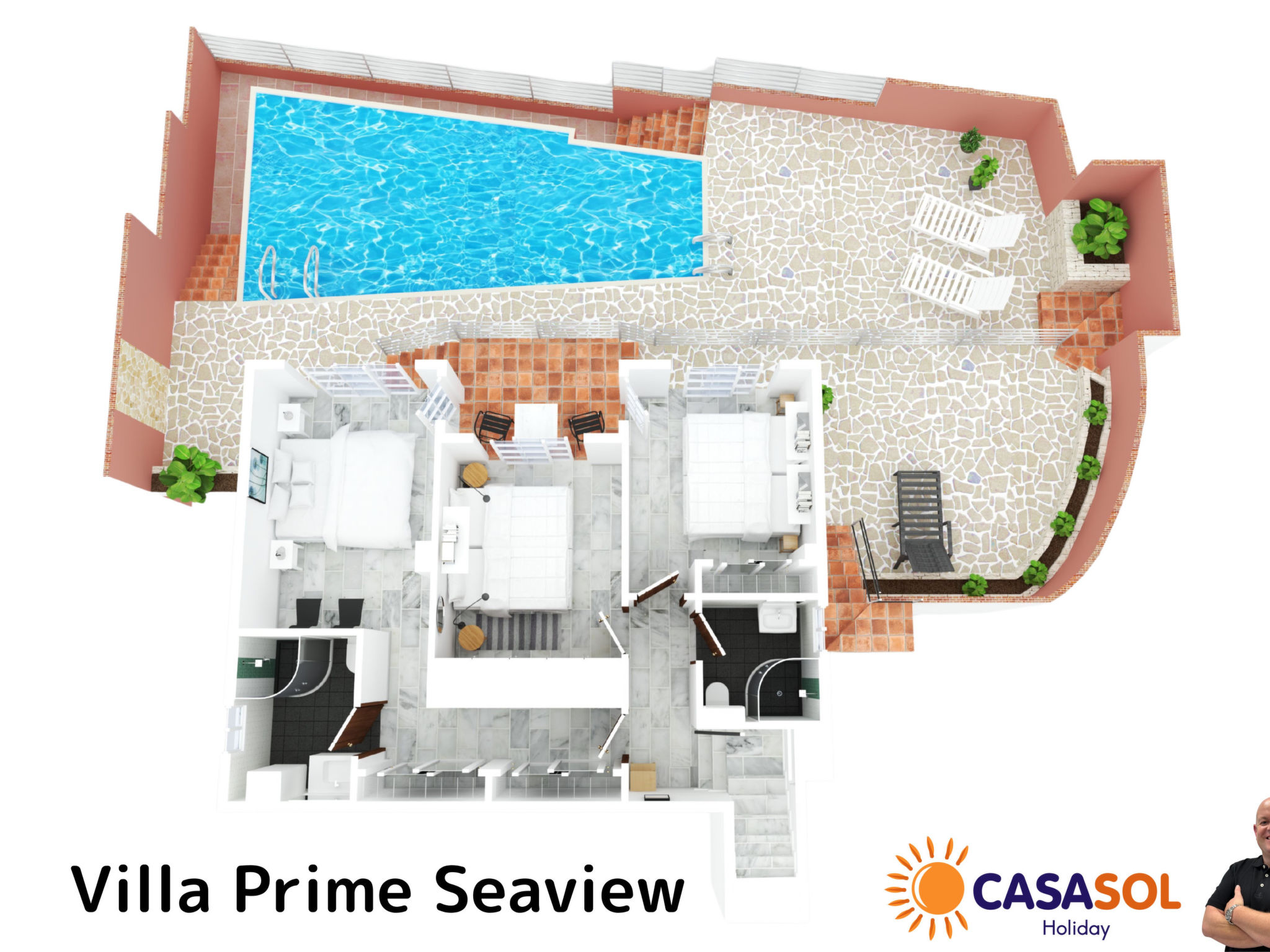Villa Prime Seaview by Casasol - Dedans