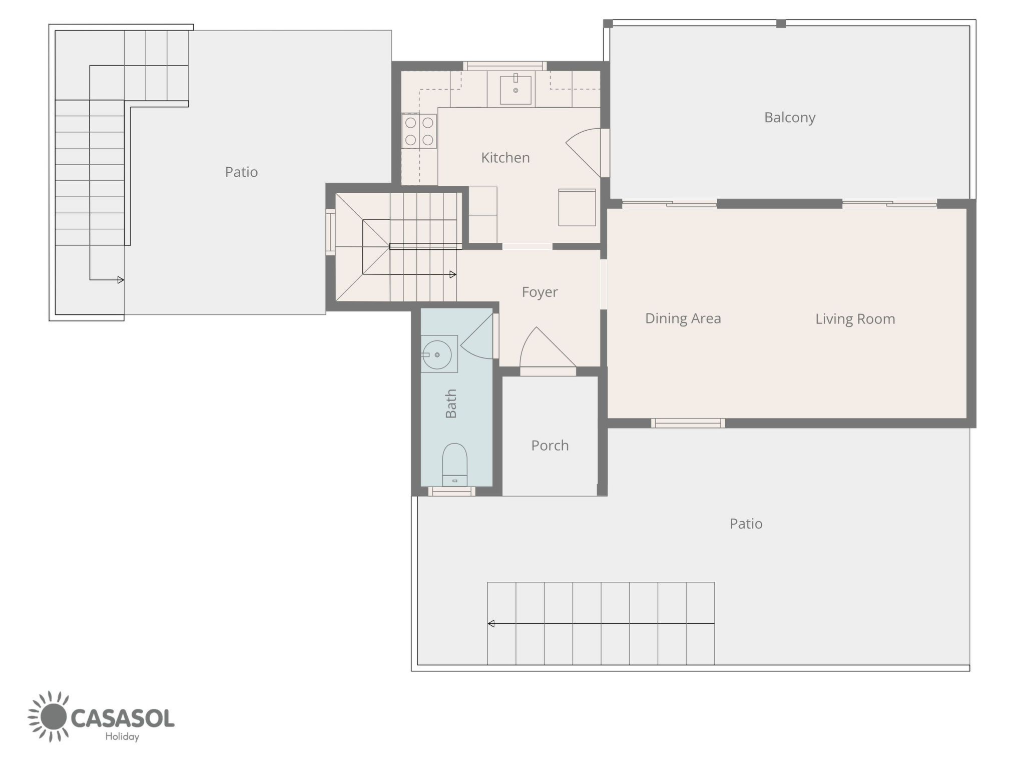 Villa Punta Lara 15 by Casasol - Drinnen