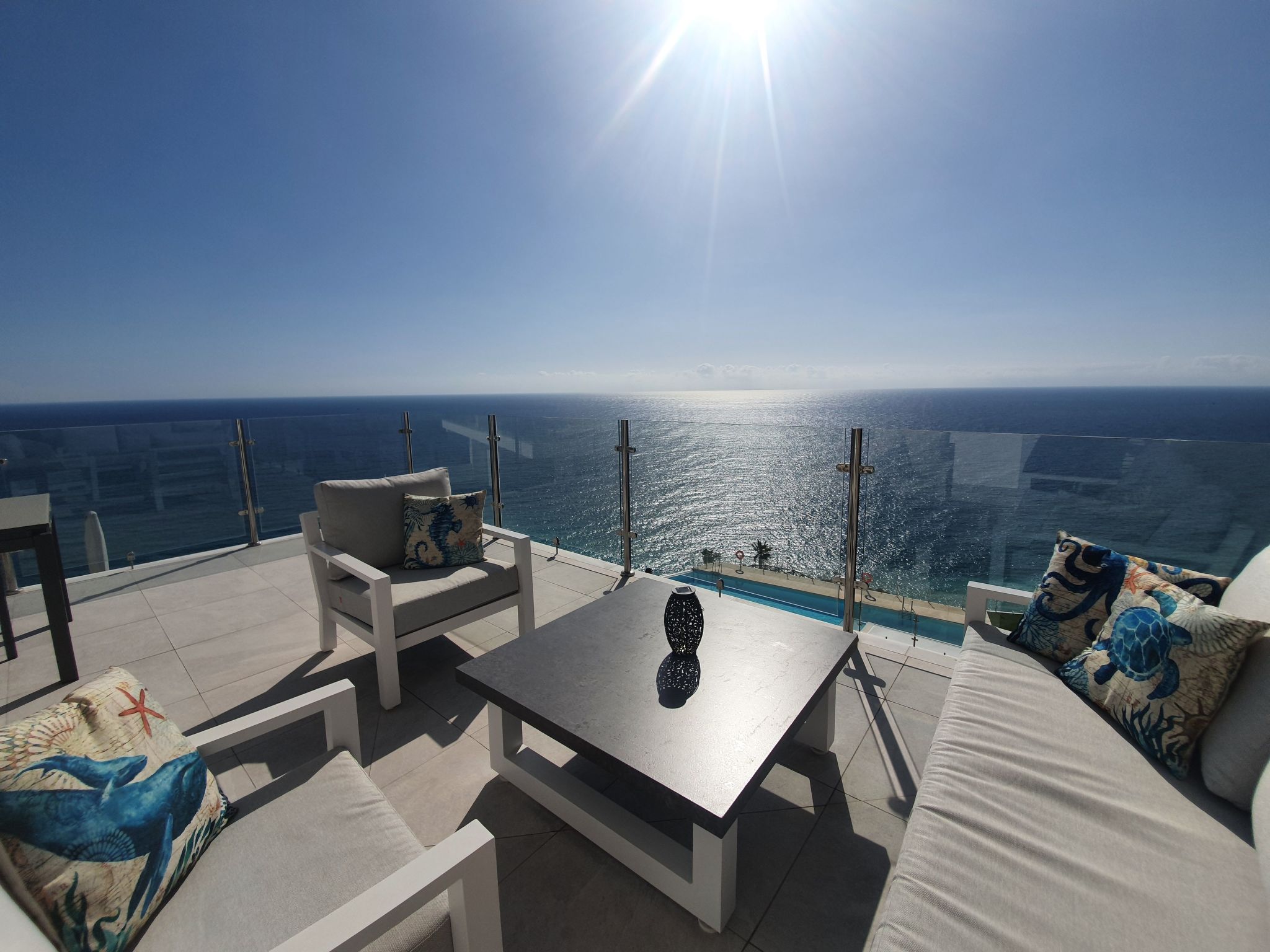 Wohnung in Luxuskomplex mit Meerblick