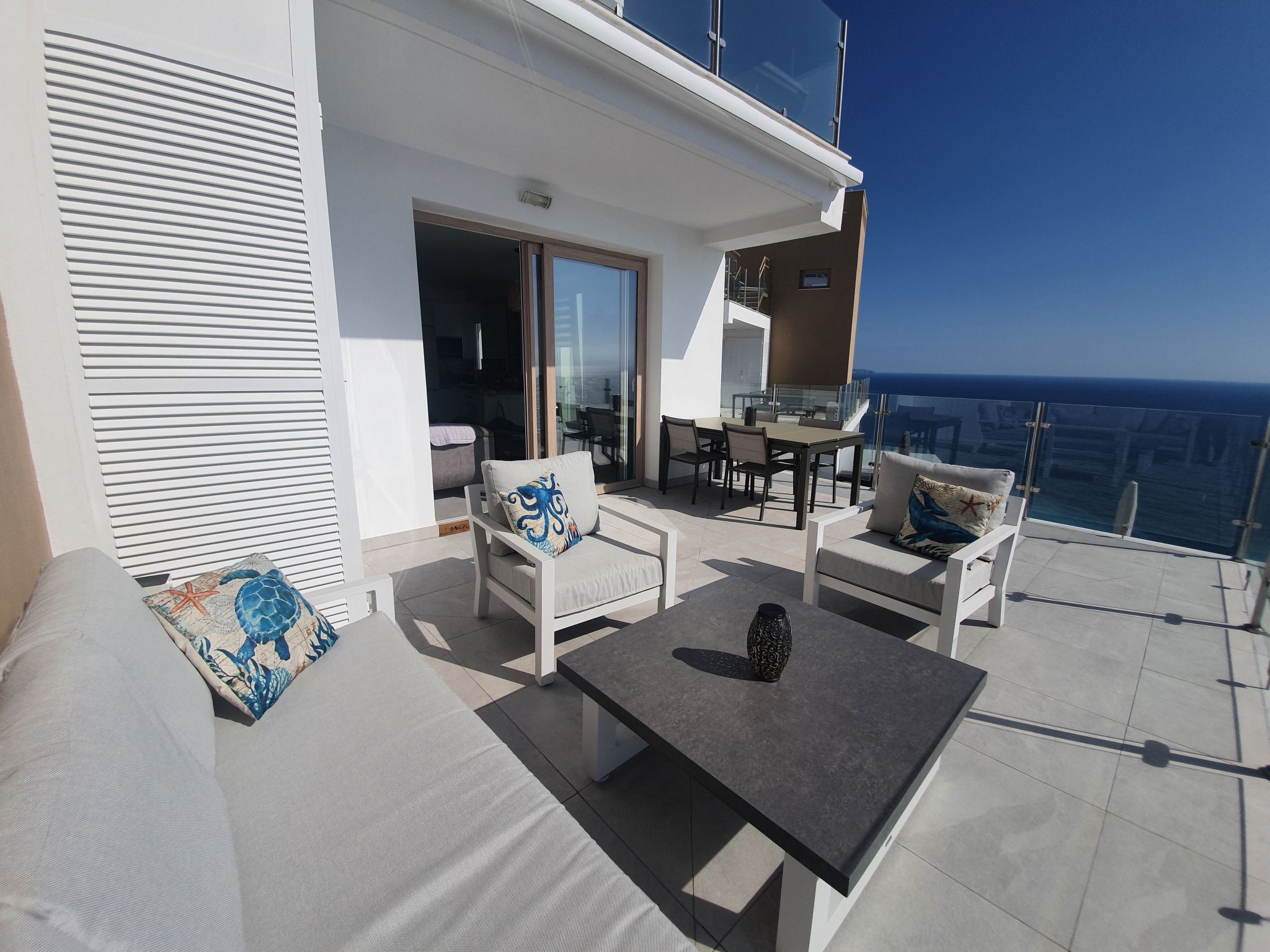 Wohnung in Luxuskomplex mit Meerblick-Binnen