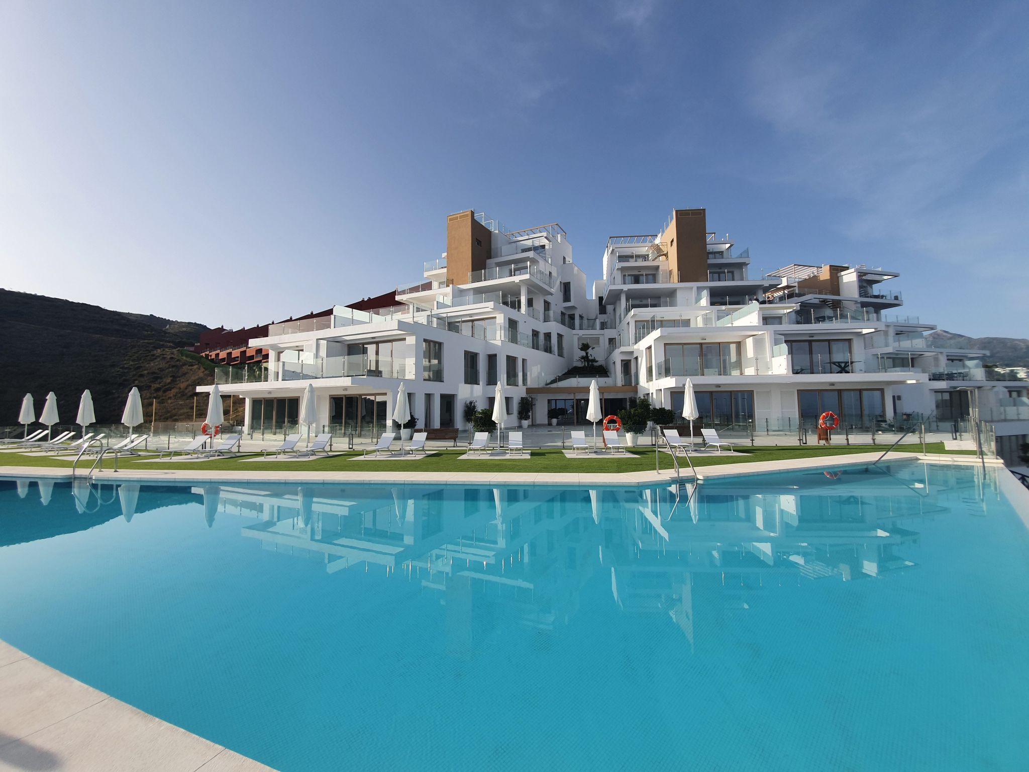 Wohnung in Luxuskomplex mit Meerblick-Binnen