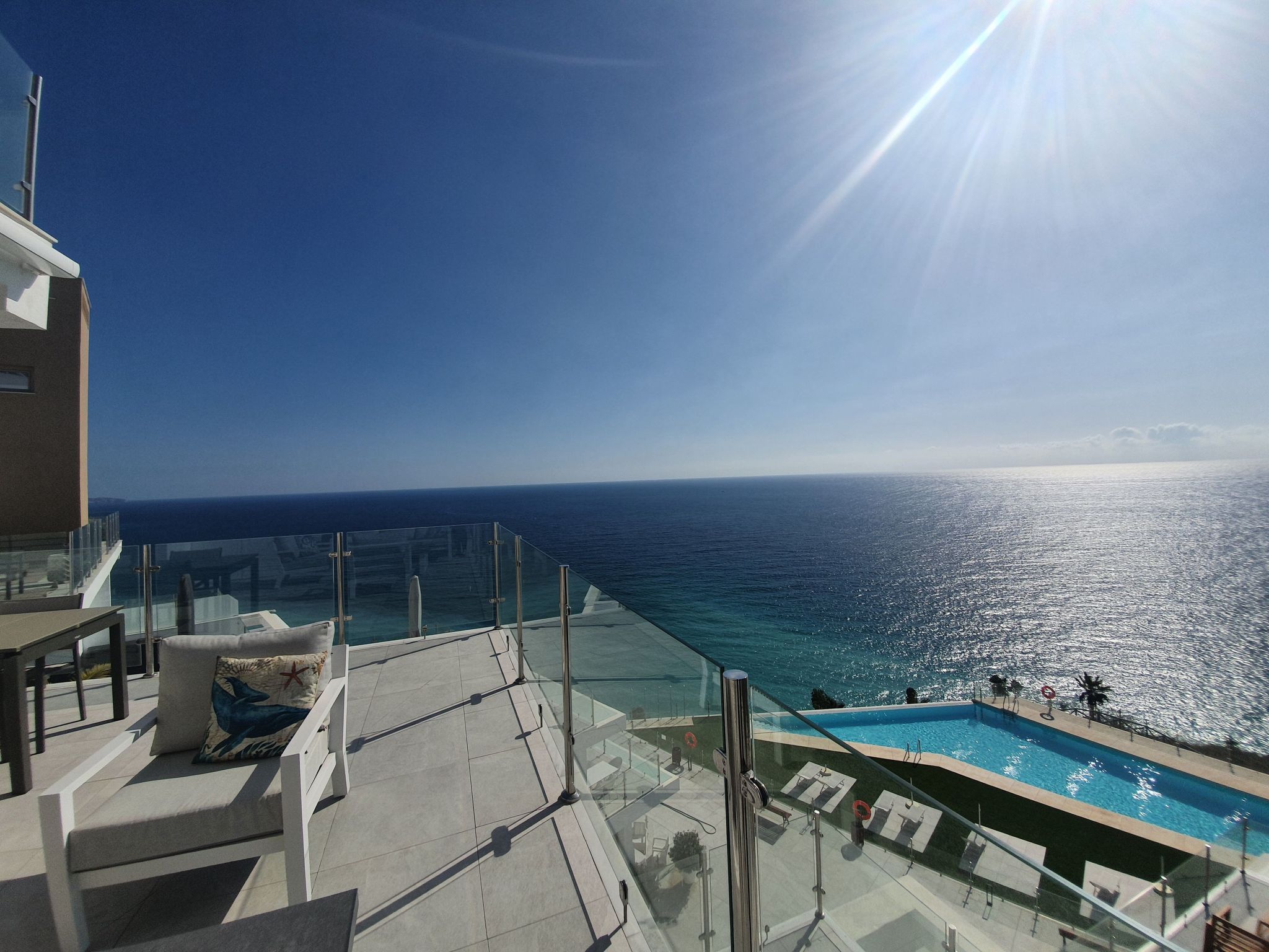 Wohnung in Luxuskomplex mit Meerblick-Binnen