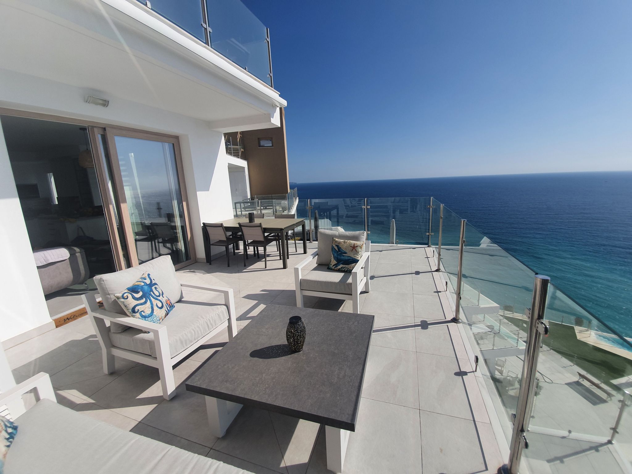 Wohnung in Luxuskomplex mit Meerblick-Binnen