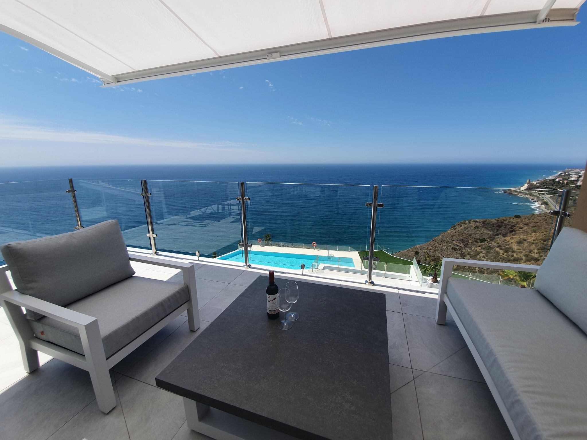 Wohnung in Luxuskomplex mit Meerblick-Binnen