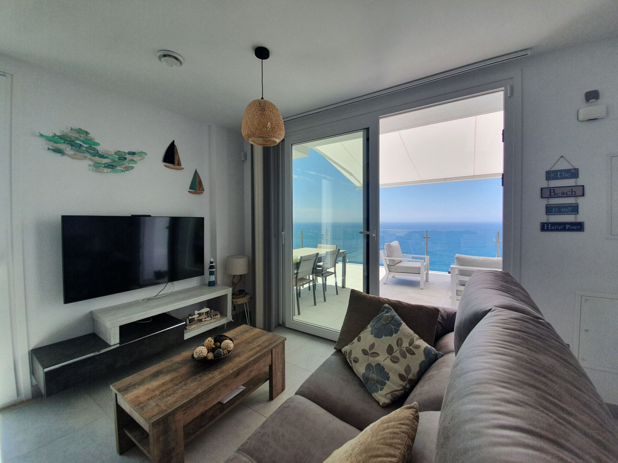 Wohnung in Luxuskomplex mit Meerblick-Binnen