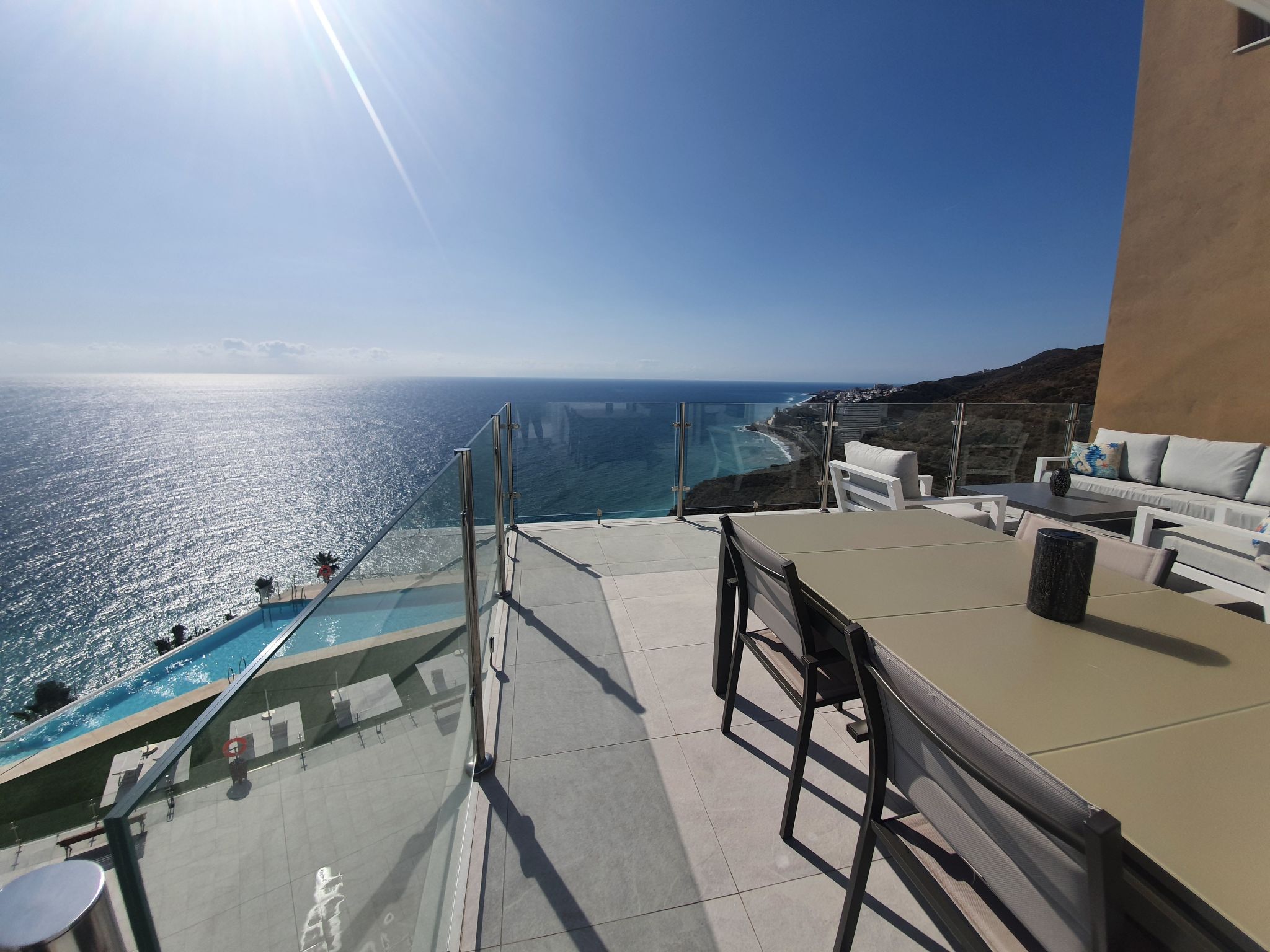 Wohnung in Luxuskomplex mit Meerblick-Binnen