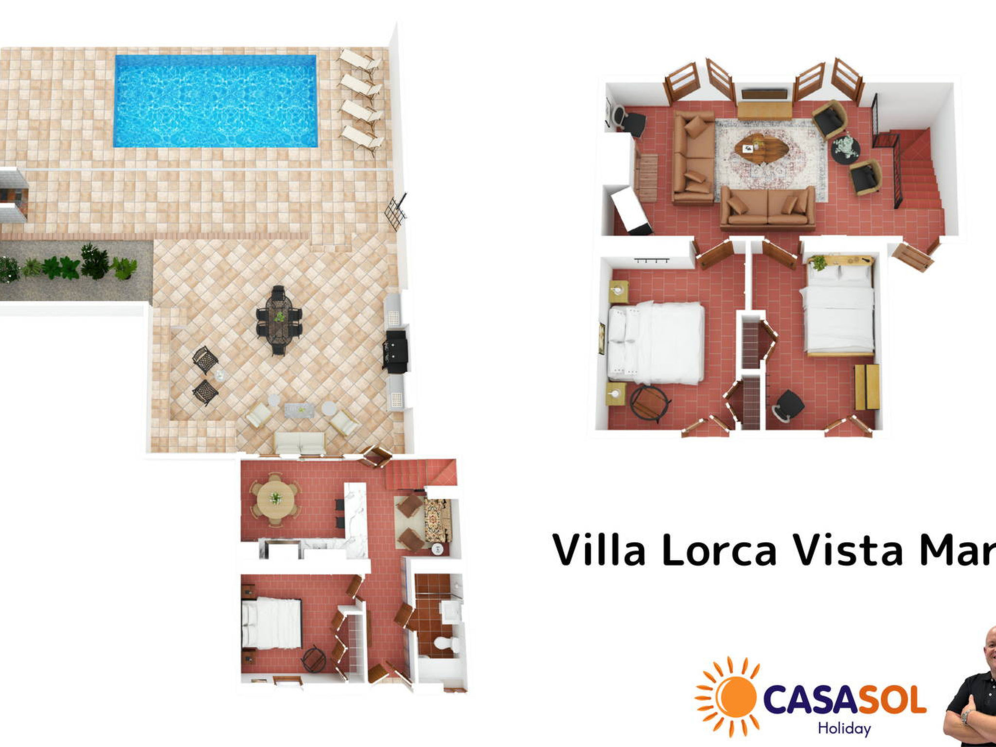 Villa Lorca Vista Mar by Casasol - Dedans