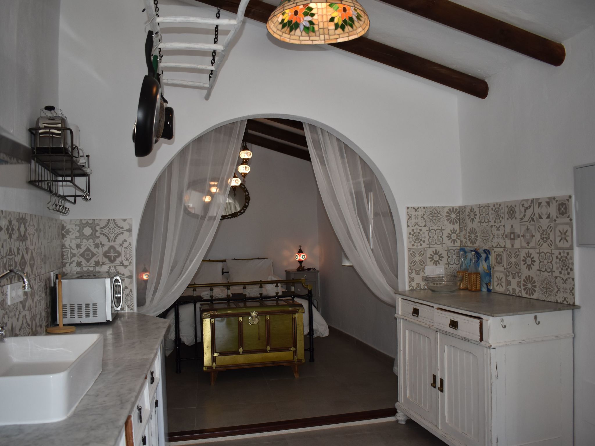 Finca Martina mit Pool in Cómpeta-Inside