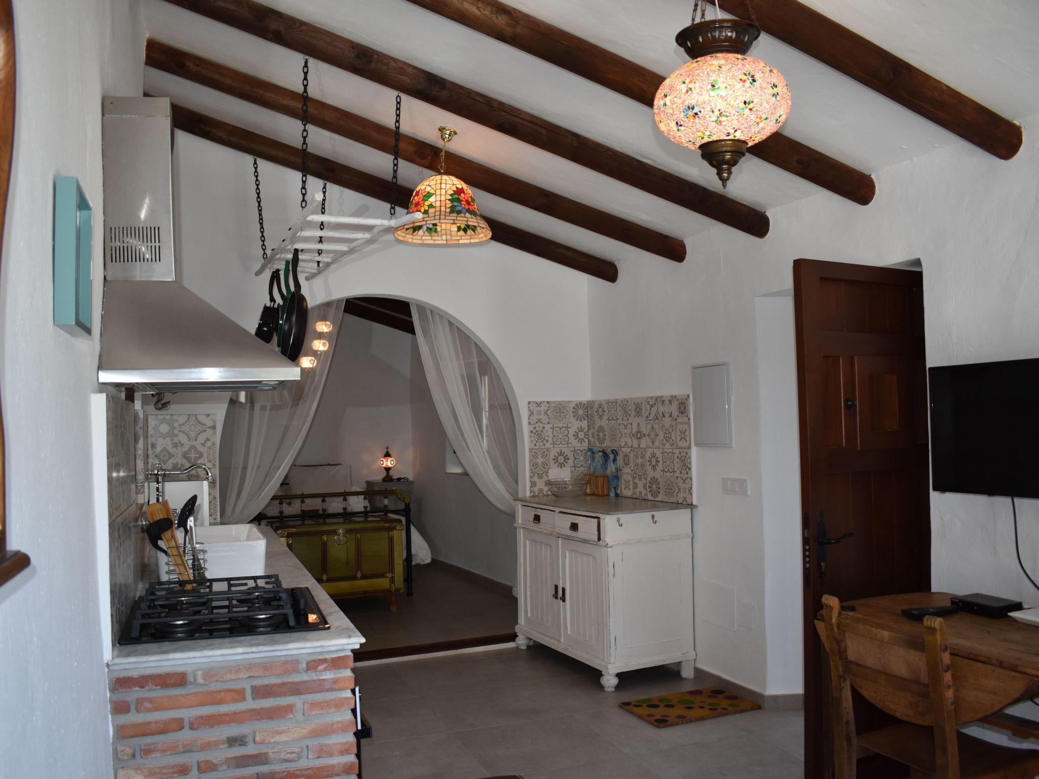 Finca Martina mit Pool in Cómpeta-Inside