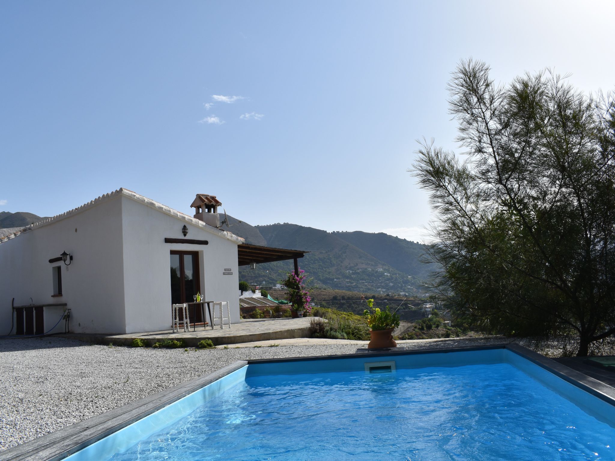 Finca Martina mit Pool in Cómpeta-Inside