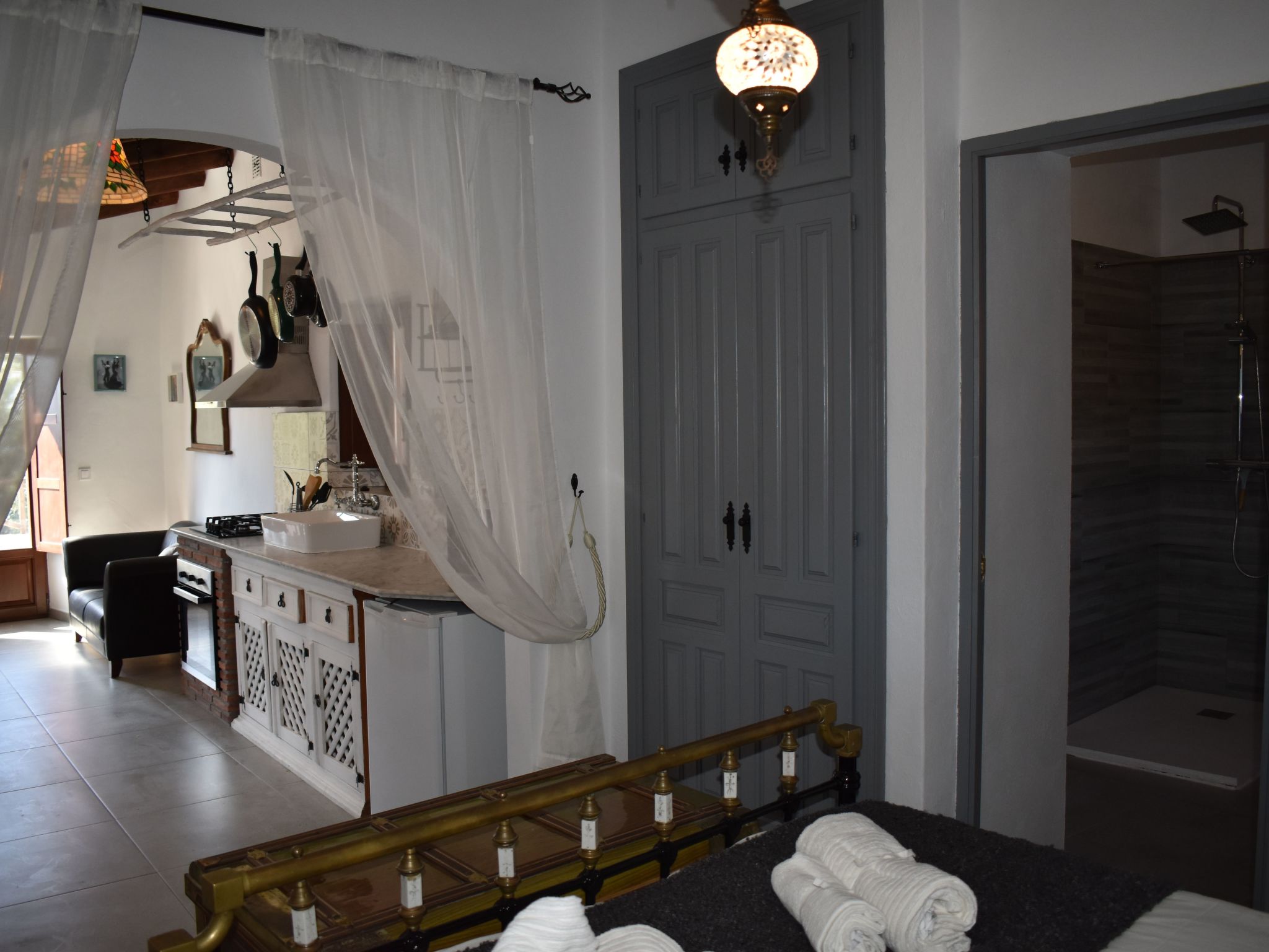 Finca Martina mit Pool in Cómpeta-Inside