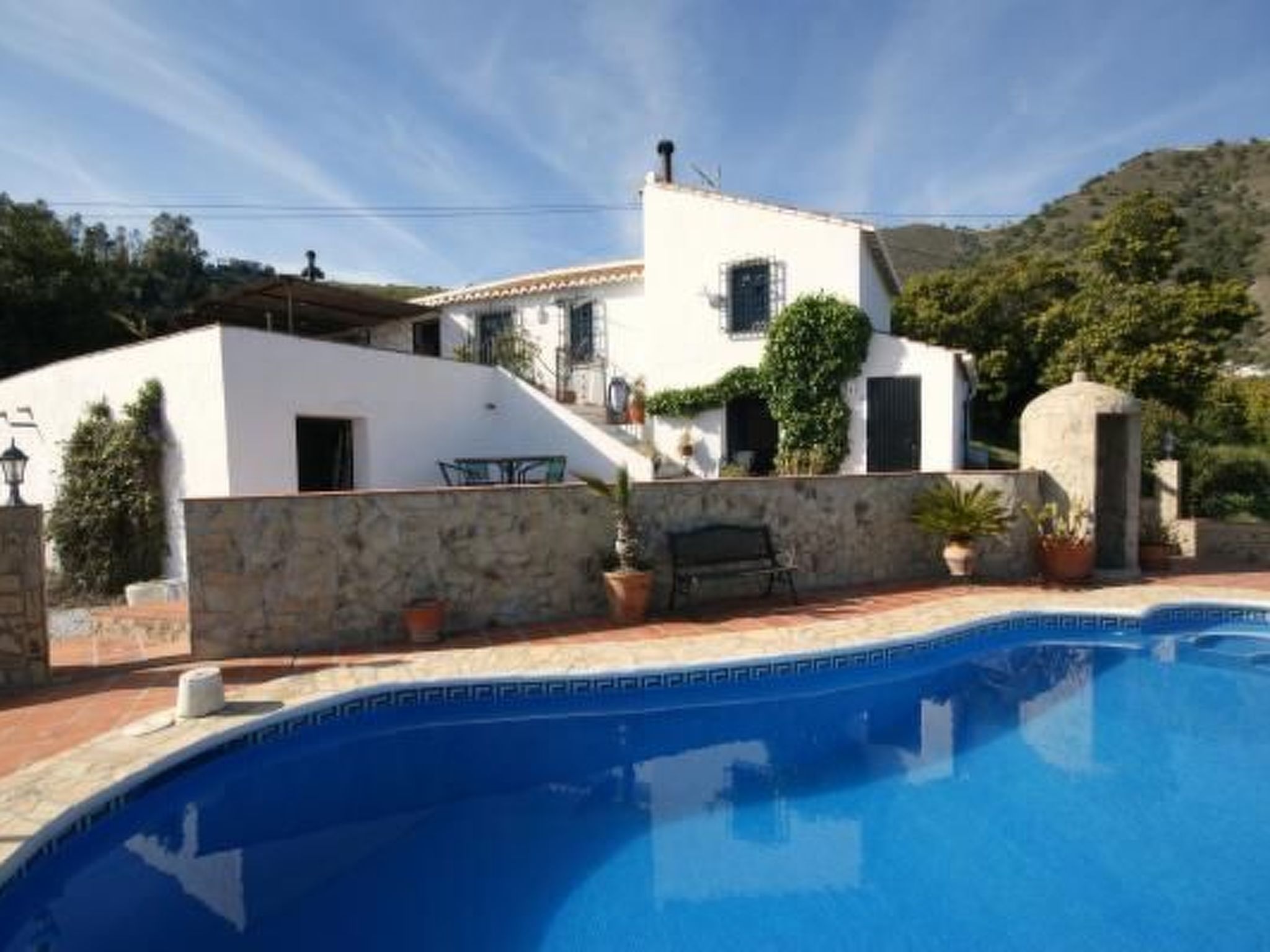 Finca 'La Estrella de Cómpeta'.