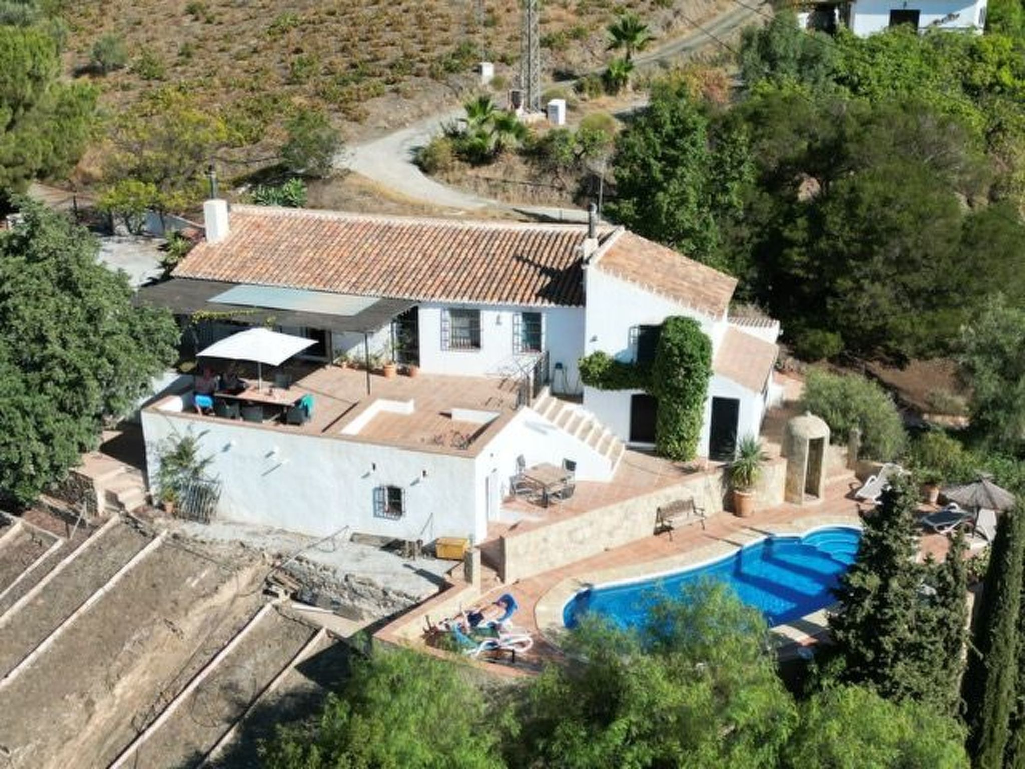 Finca "La Estrella de Cómpeta".