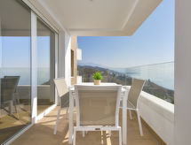 Frontaal zeezicht appartement op loopafstand van strand Torrox Costa - thumbnail 6