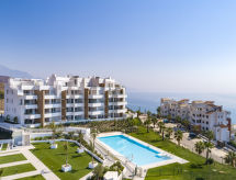 Frontaal zeezicht appartement op loopafstand van strand Torrox Costa - thumbnail 1