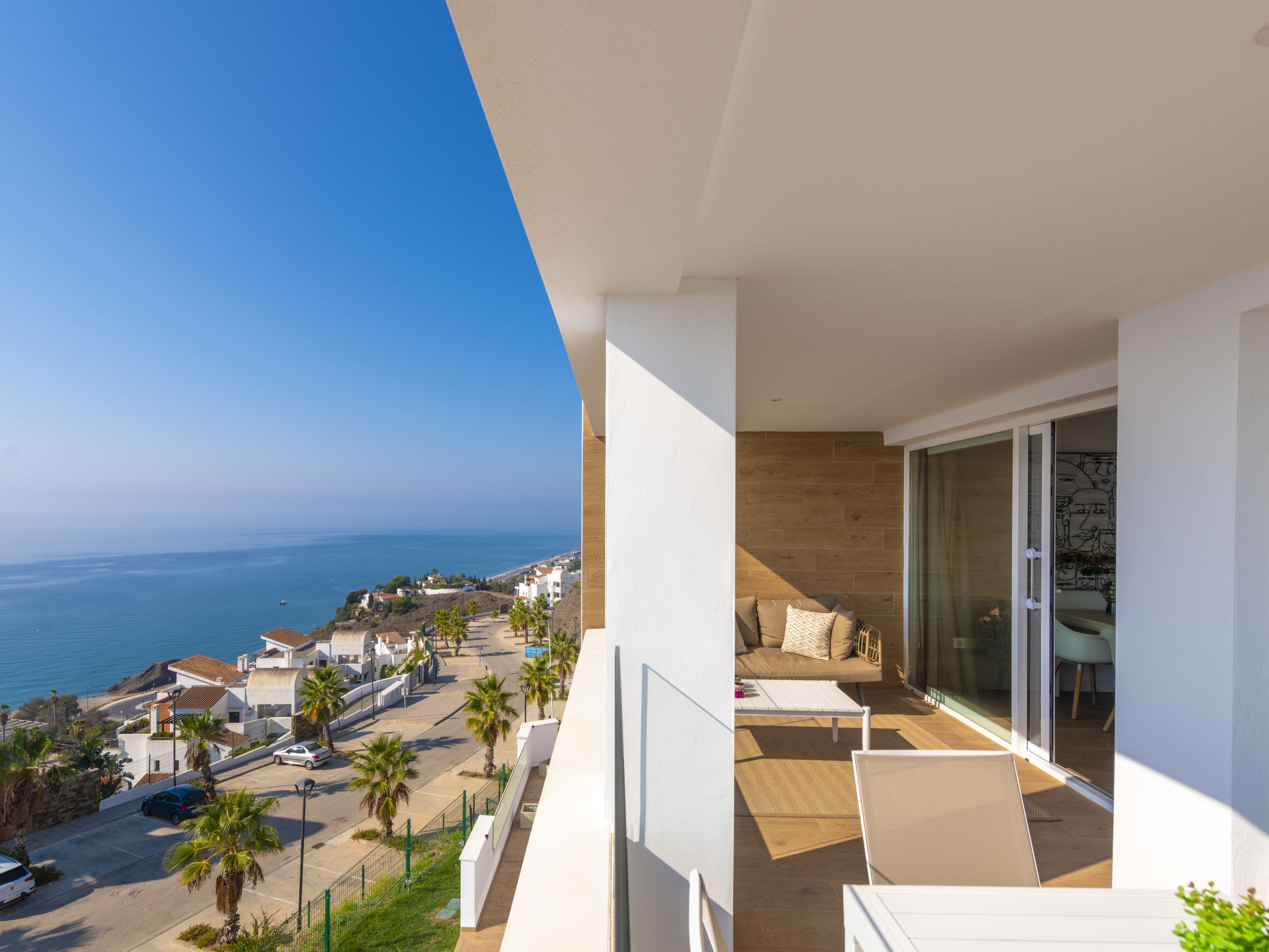 Frontaal zeezicht appartement op loopafstand van strand Torrox Costa - foto 2