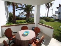 Appartement in Torrox Costa mit Großem gemeinsamem Pool und Meerblick