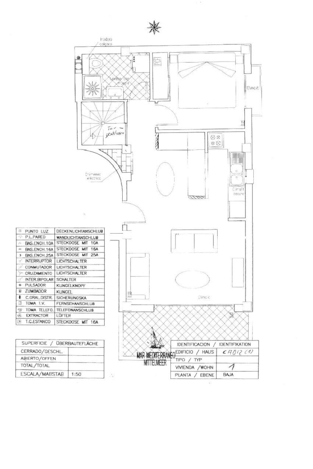 Für 4 Personen  + 1 Kind ca. 59 m&sup2; in Torrox Costa, Andalusien (Costa del-Image-tags.info