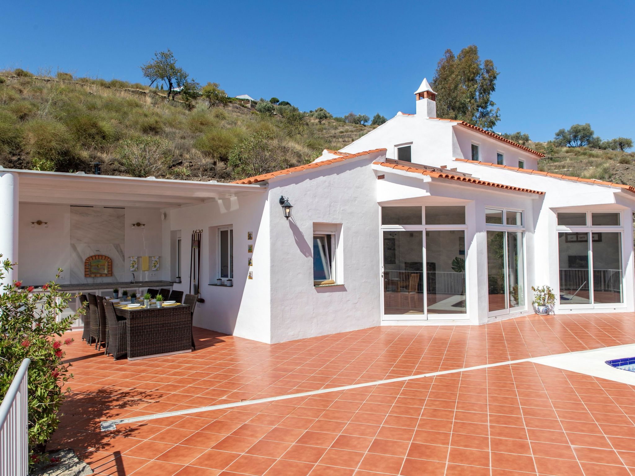 Modernes Wohnen im ländlichen Andalusien-Drinnen